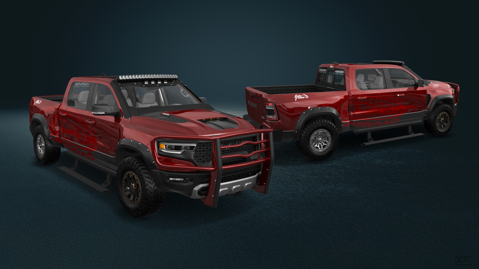 Dodge Ram 1500 TRX 4 Door pickup truck 2021