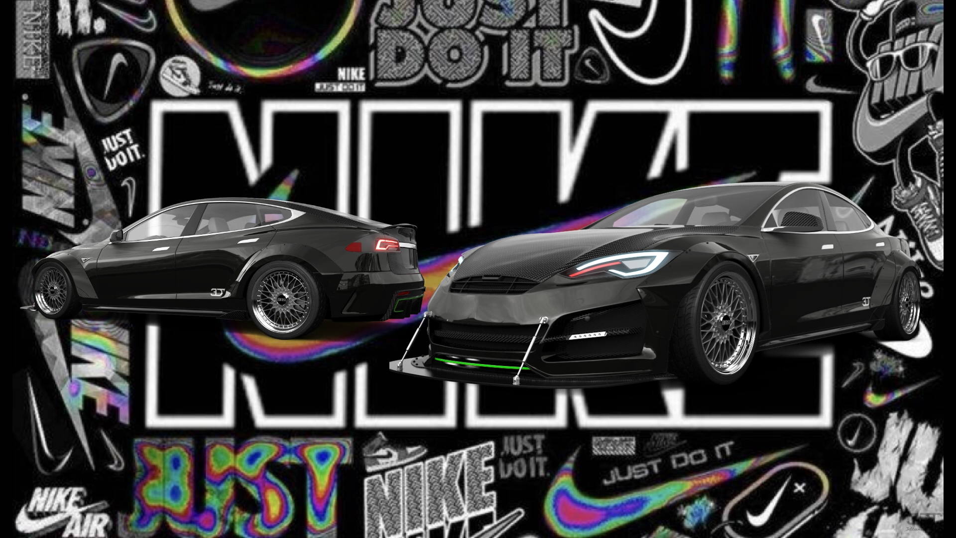 Tesla Model S 5 Door Liftback 2013 tuning