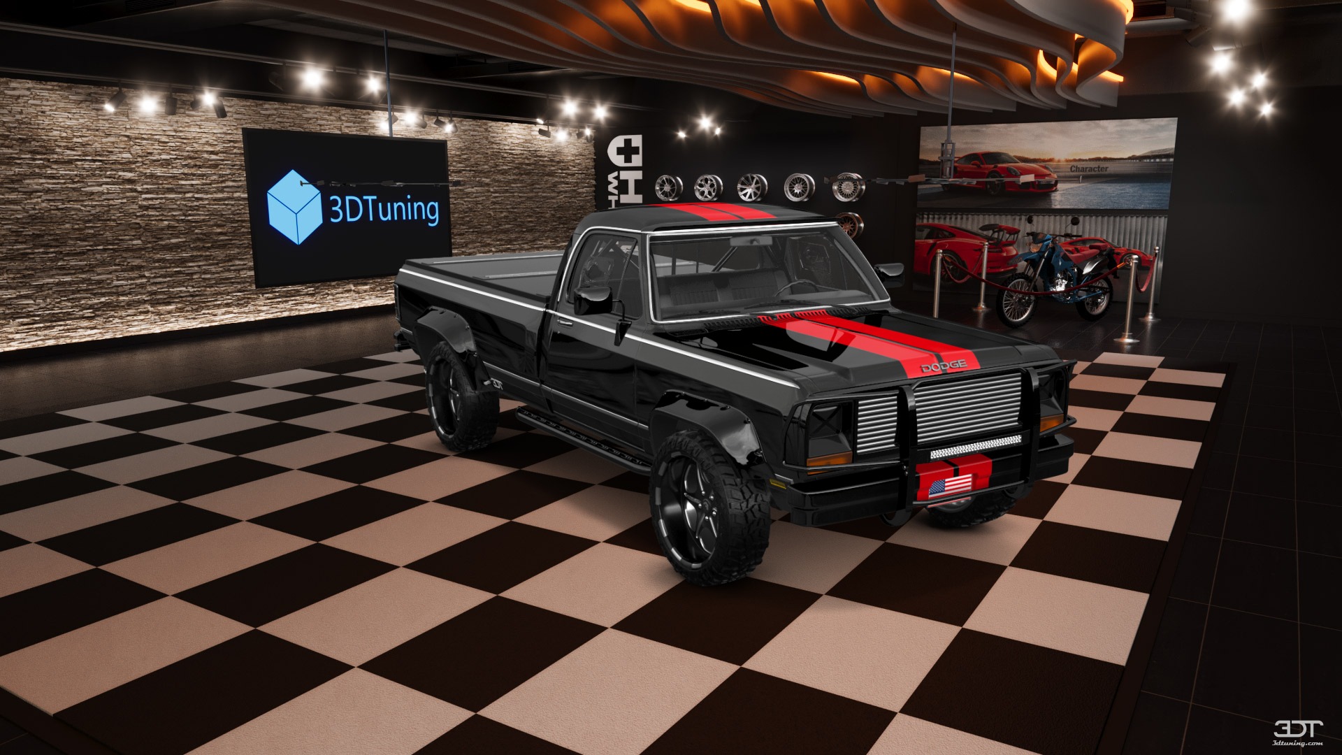 Dodge Ram 250 Regular Cab 2 Door pickup truck 1983 tuning