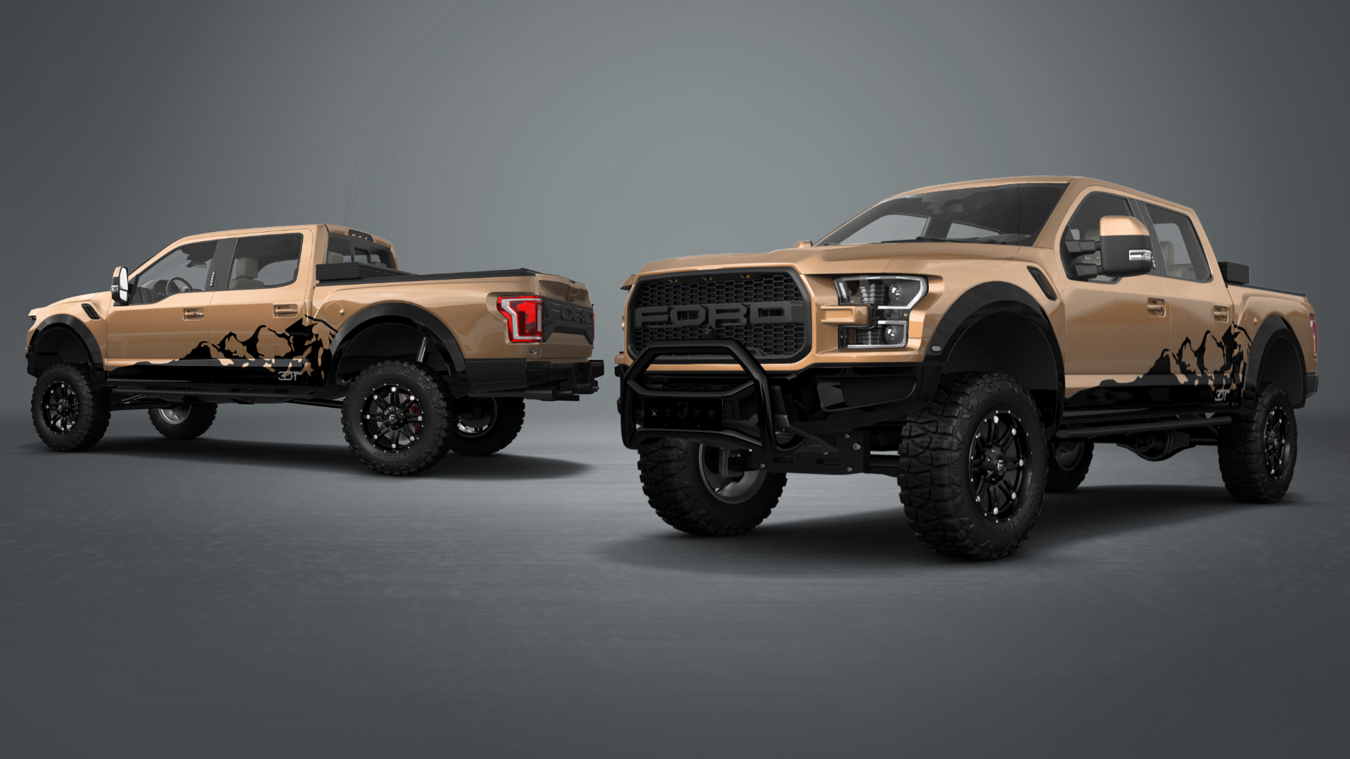 Ford F-150 Raptor 4 Door pickup truck 2017 tuning