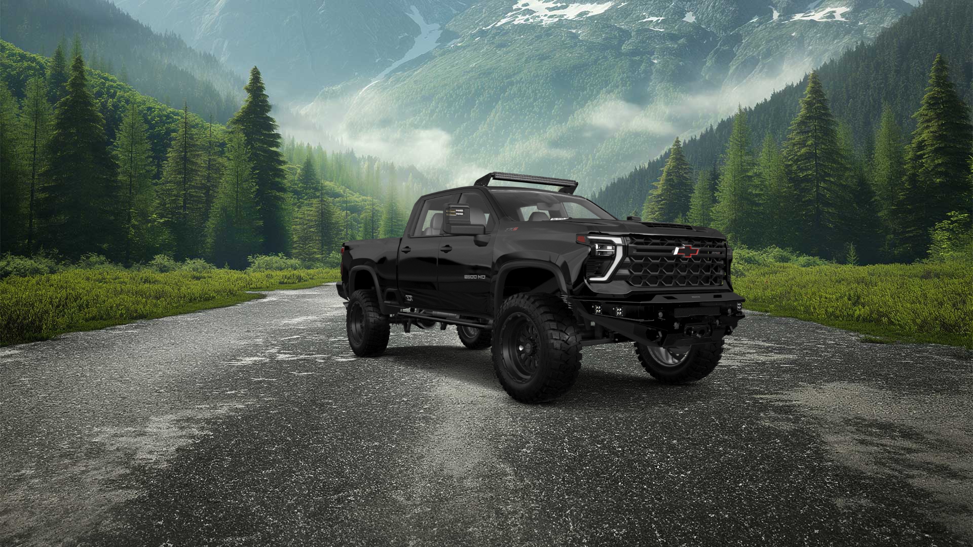 Chevrolet Silverado 2500 HD 4 Door pickup truck 2024 tuning