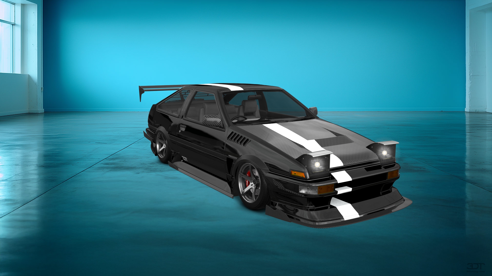 Toyota AE86 3 Door Hatchback 1985 tuning