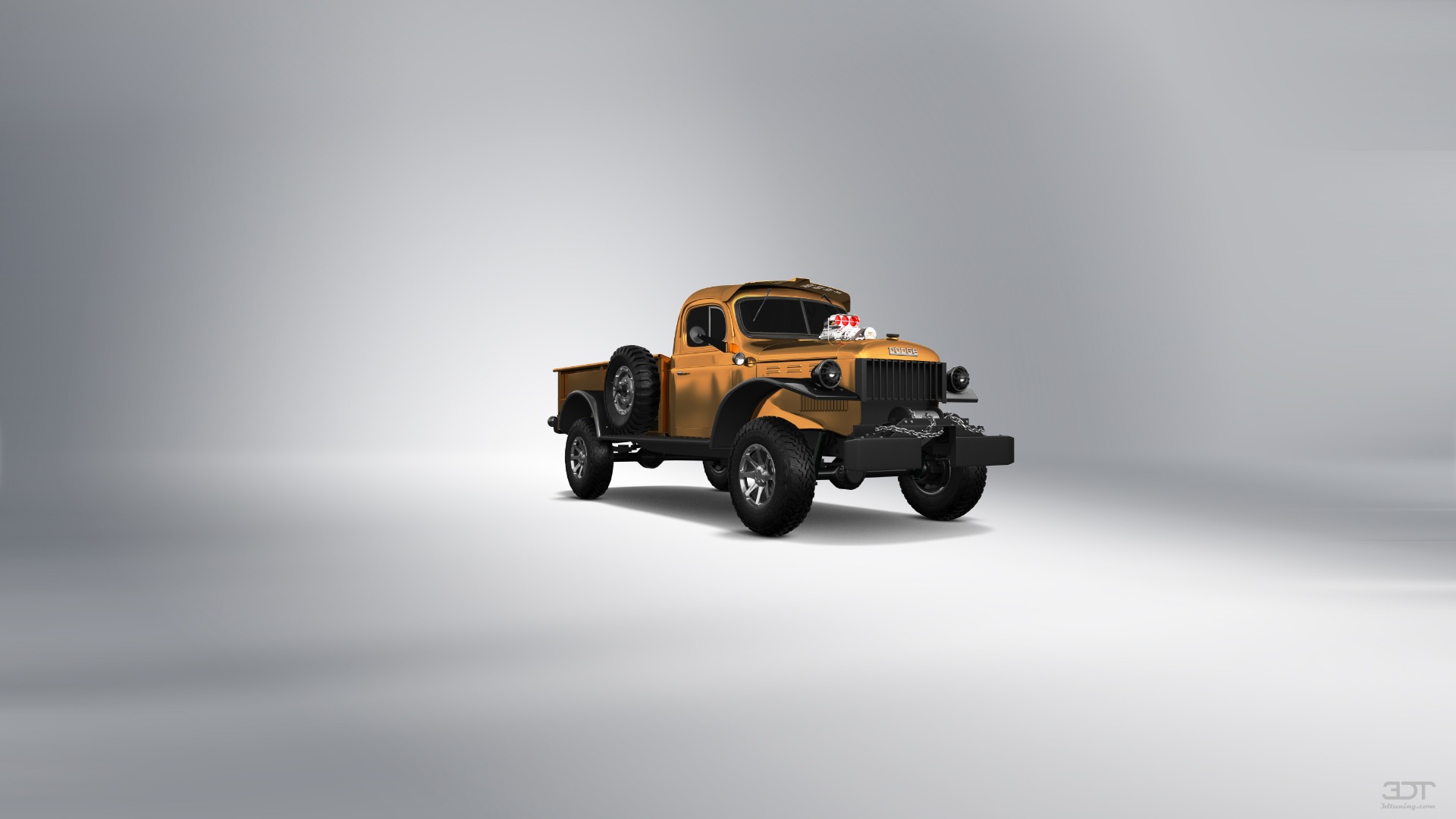 Dodge Power Wagon 2 Door pickup truck 1947 tuning