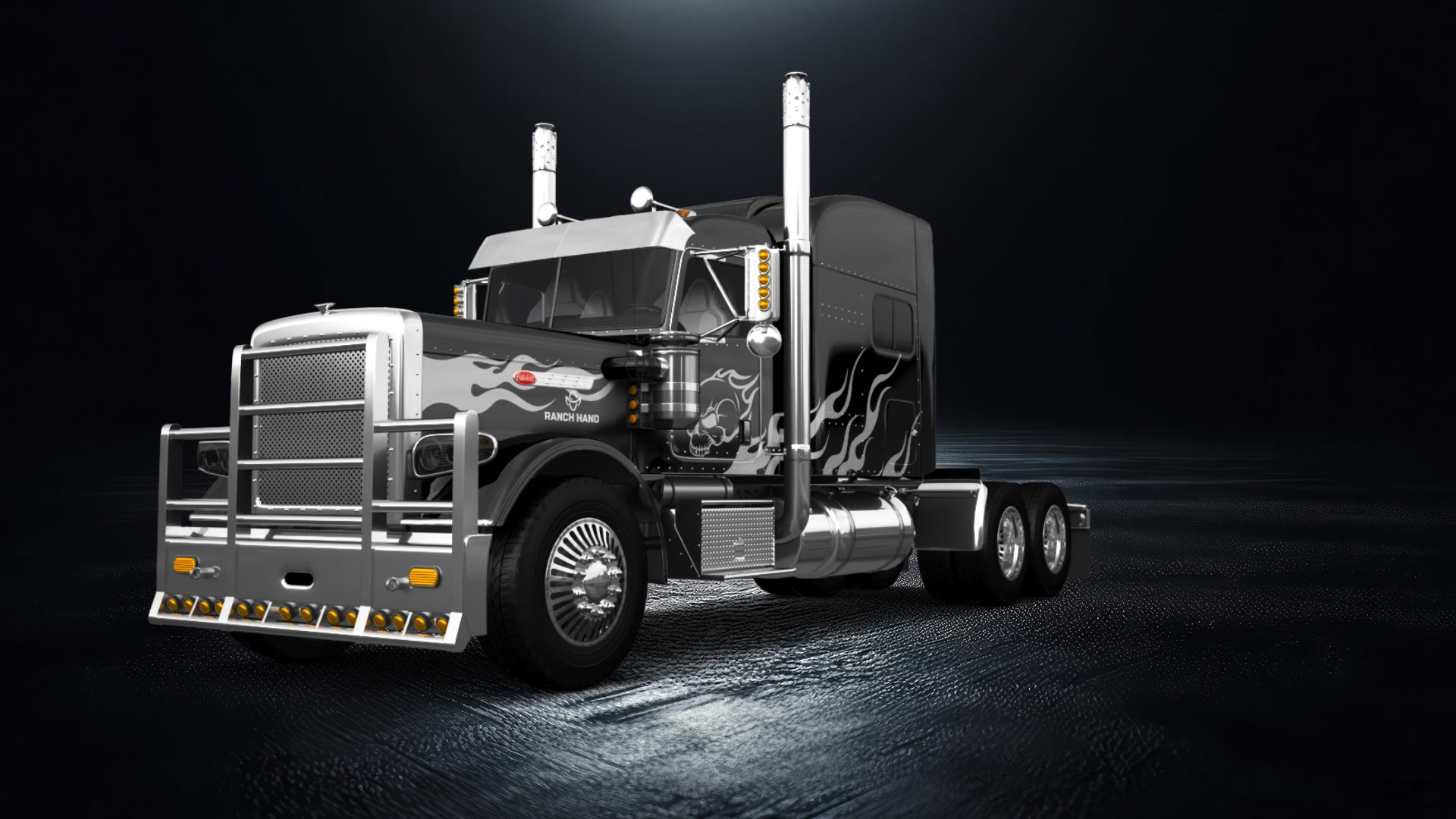 Peterbilt 389 Sleeper Cab Truck 2016 tuning