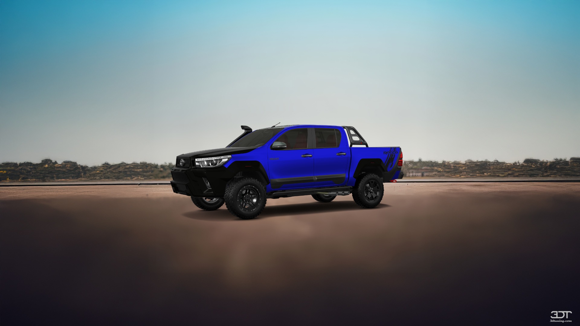 Toyota Hilux Double Cab 4 Door pickup truck 2015 tuning