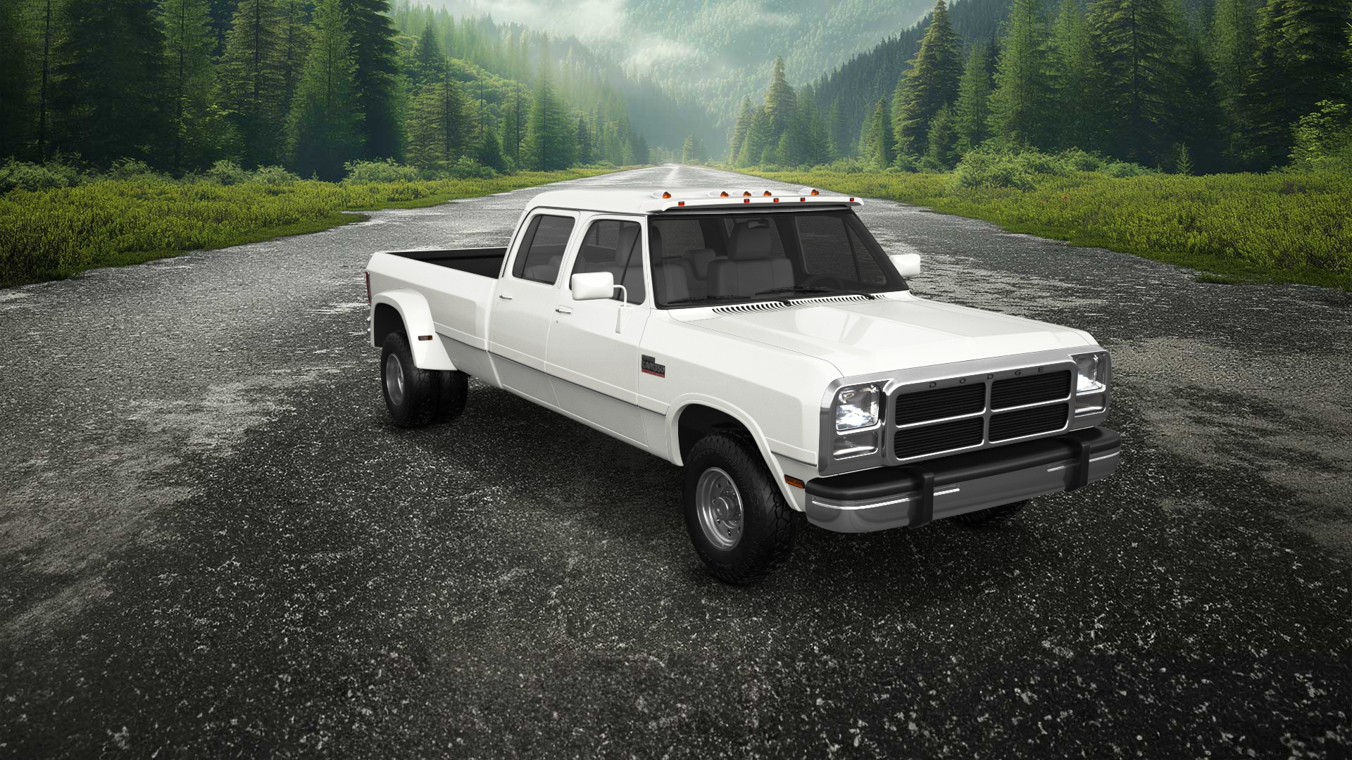 Dodge Ram 350 4 Door pickup truck 1991