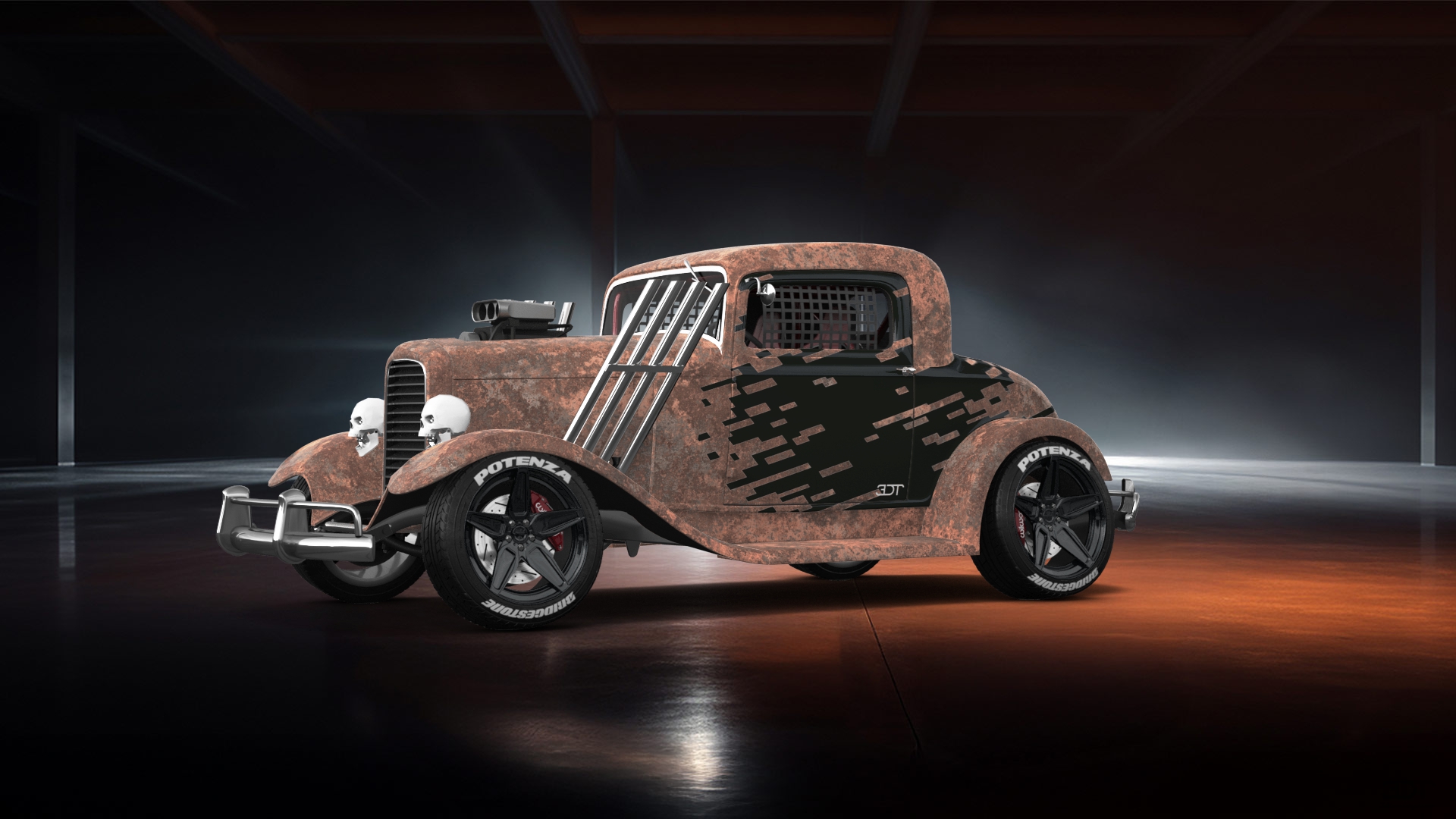 Ford Model B Deluxe 2 Door Coupe 1932 tuning