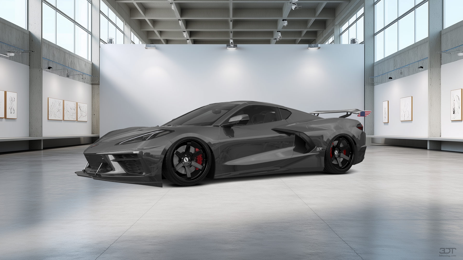 Chevrolet Corvette 2 door targa top 2020 tuning