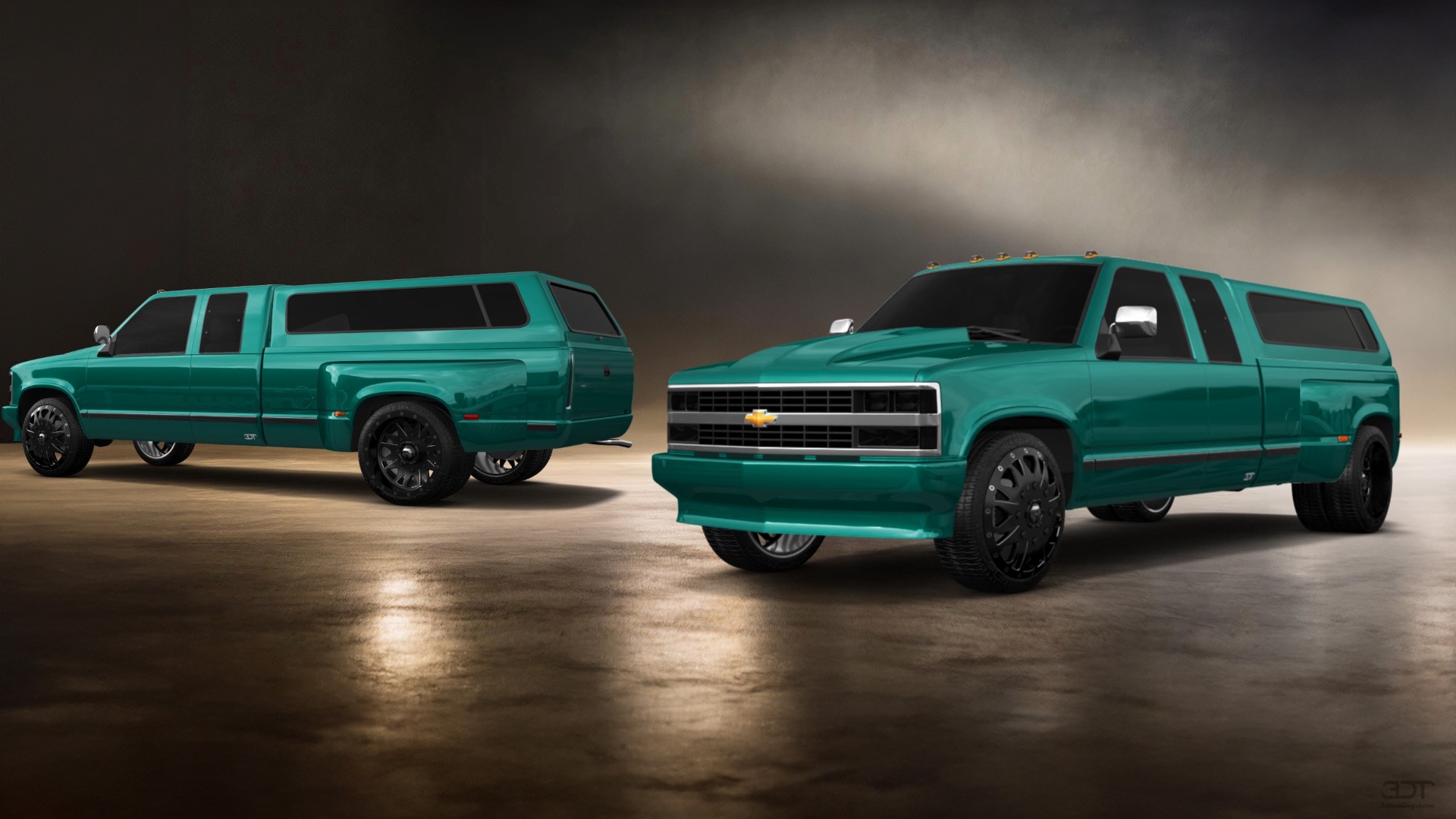 Chevrolet K3500 Extended Cab Pickup Truck 1988 tuning