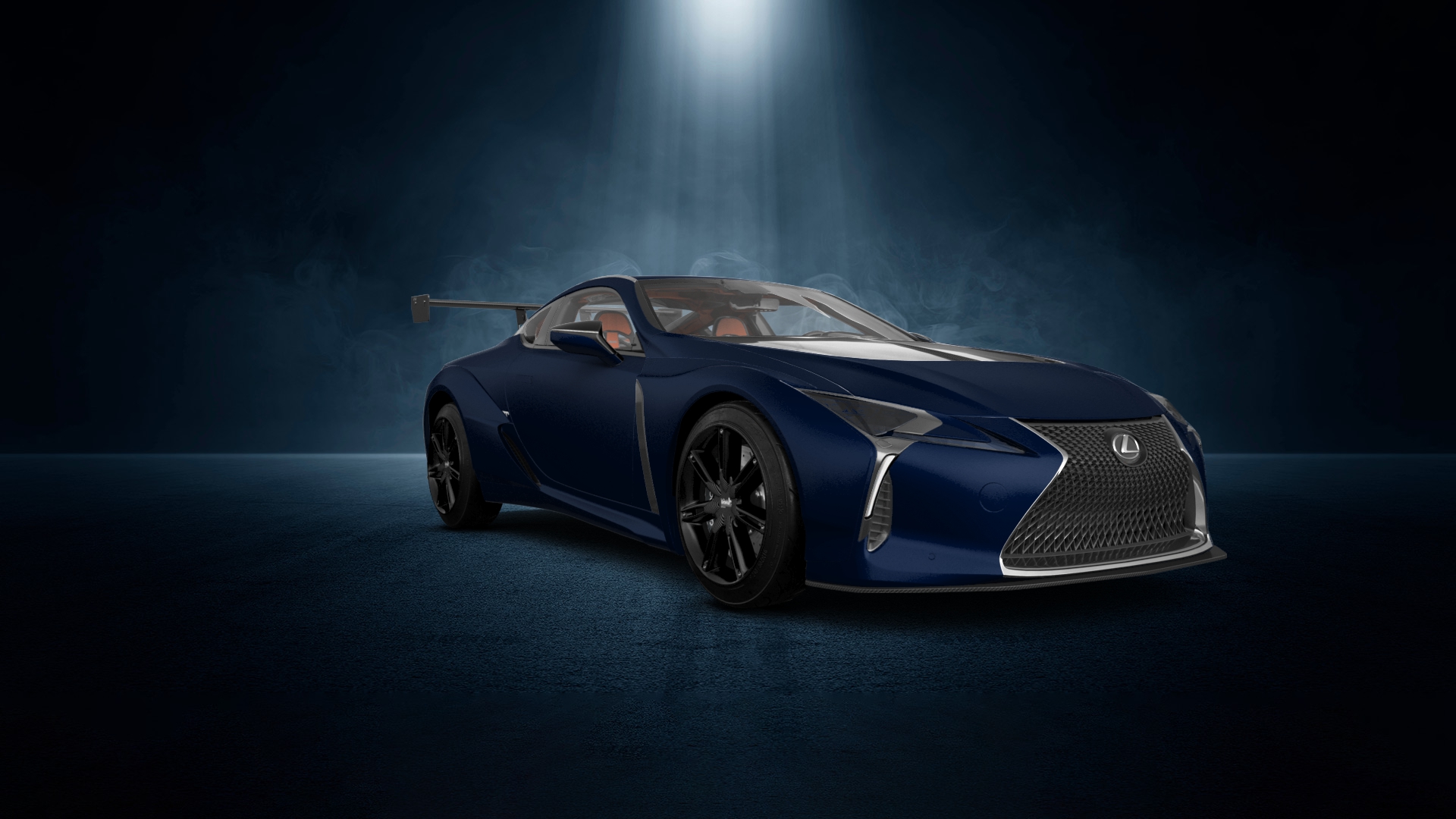 Lexus LC500 2 door fastback coupe 2017 tuning