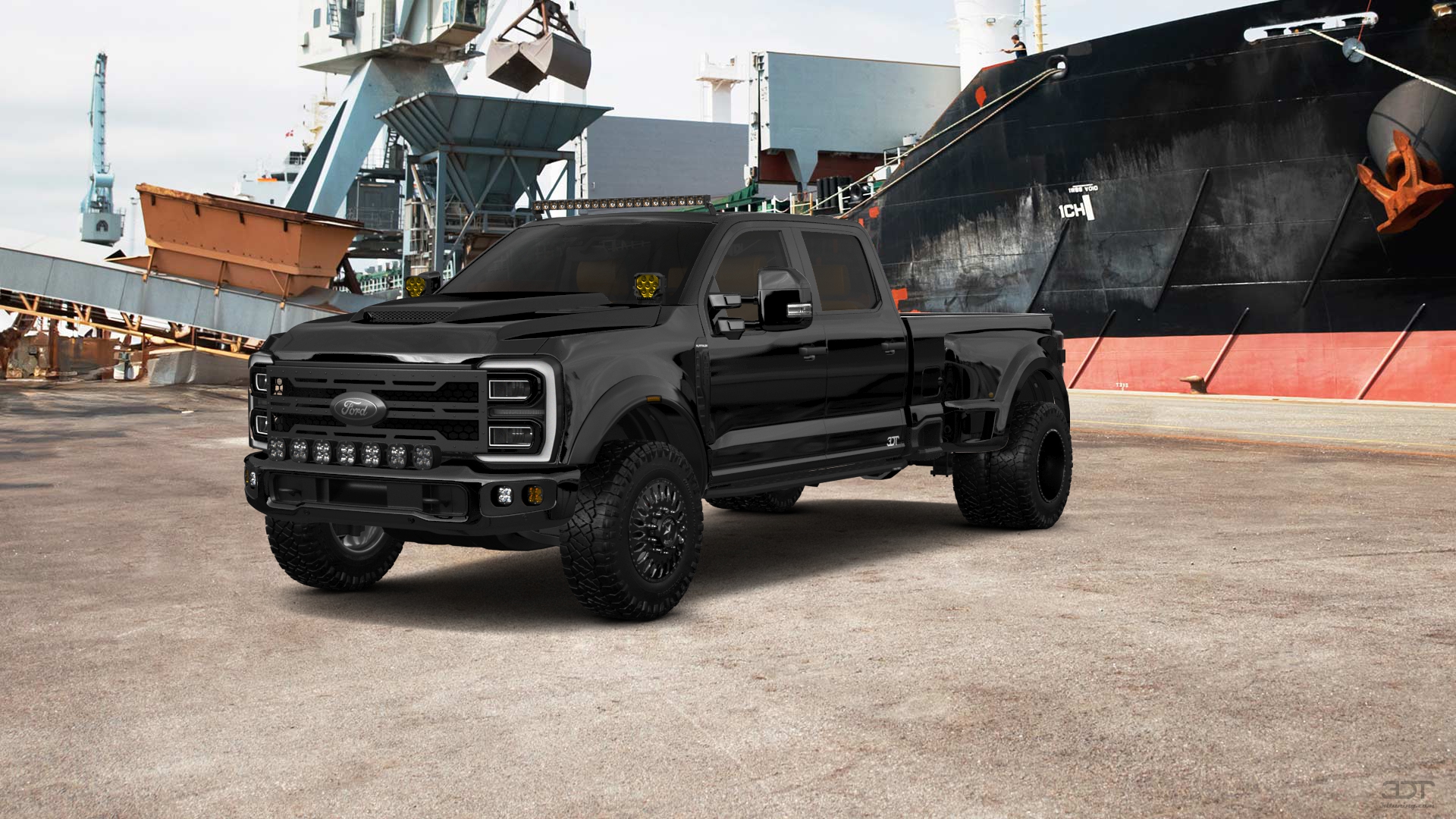 Ford F-350 DRW Crew Cab 4 Door pickup truck 2023 tuning