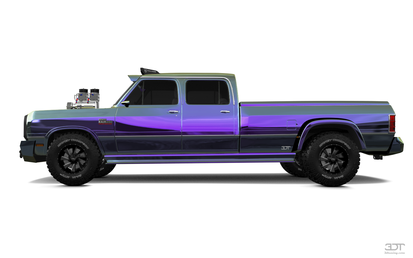 Dodge Ram 350 4 Door pickup truck 1991