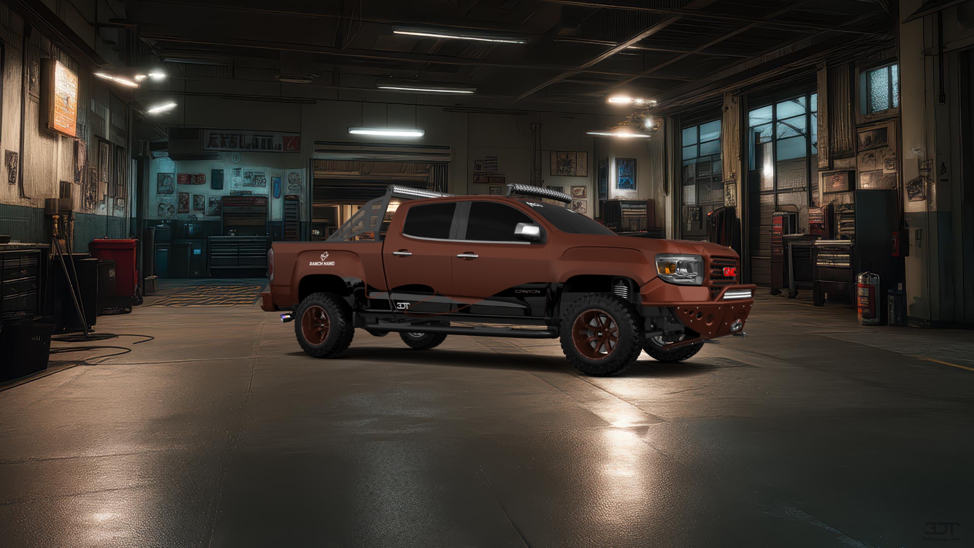 GMC Canyon Crew Cab 4 Door pickup truck 2015 tuning