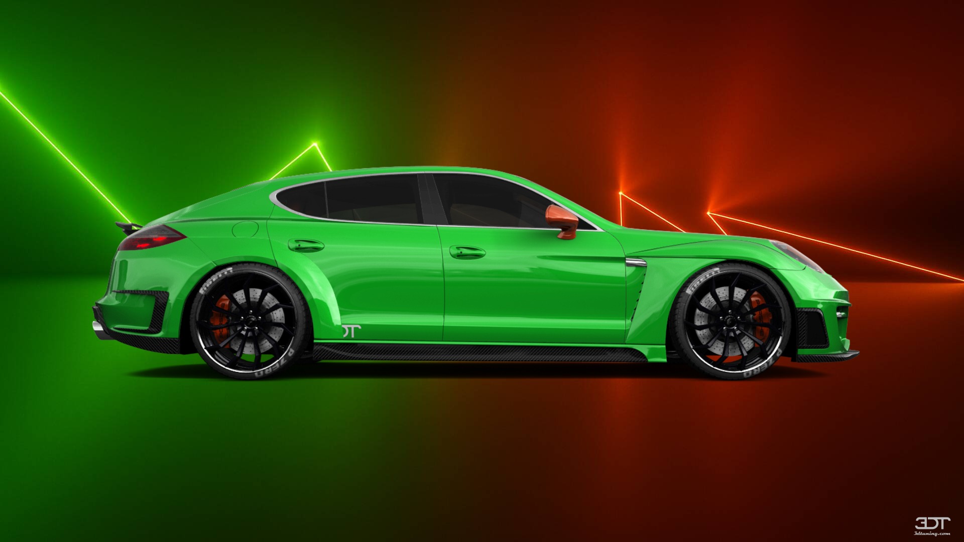 Porsche Panamera 4 door fastback saloon 2011