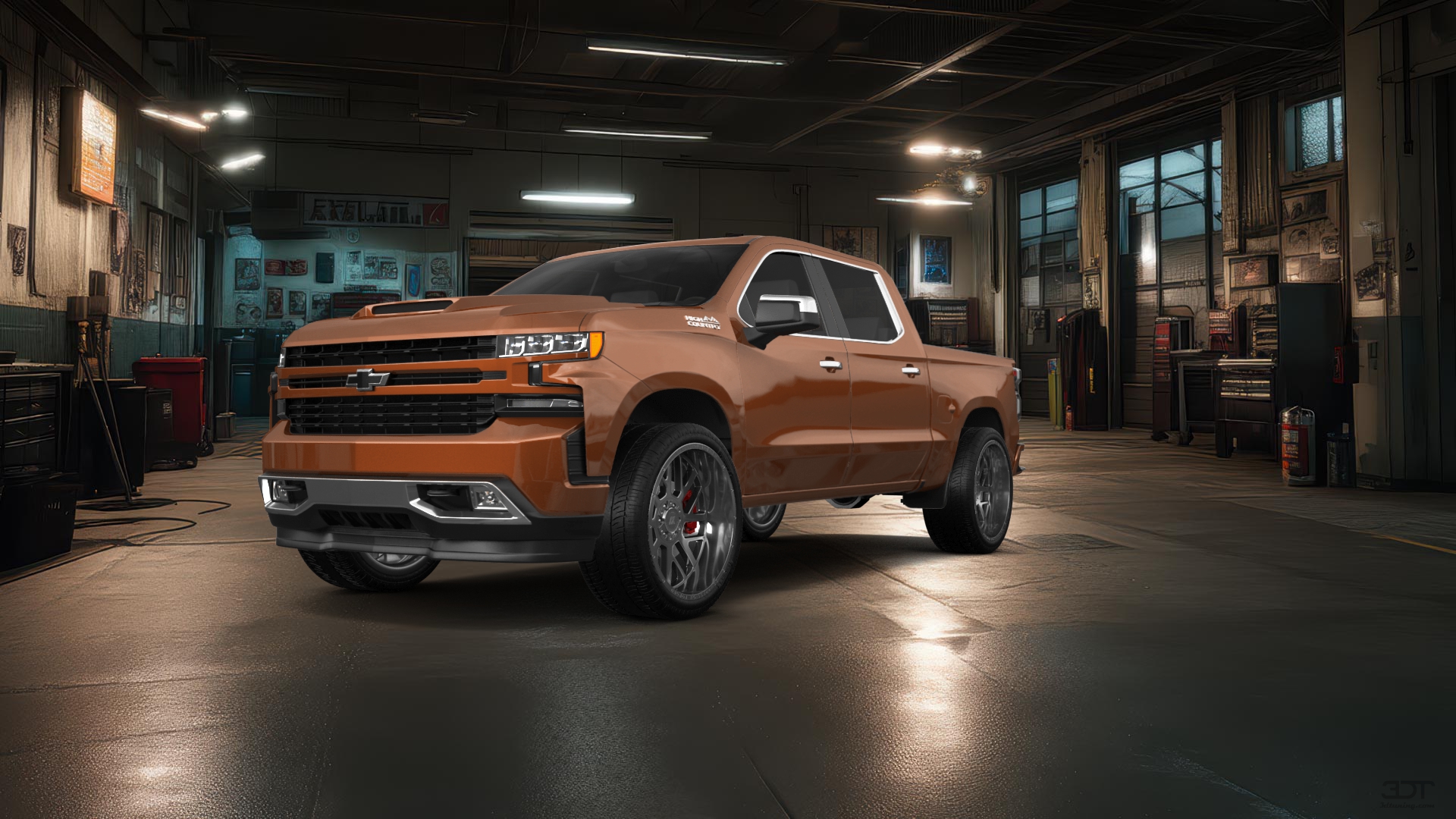 Chevrolet Silverado 1500 4 Door pickup truck 2019 tuning