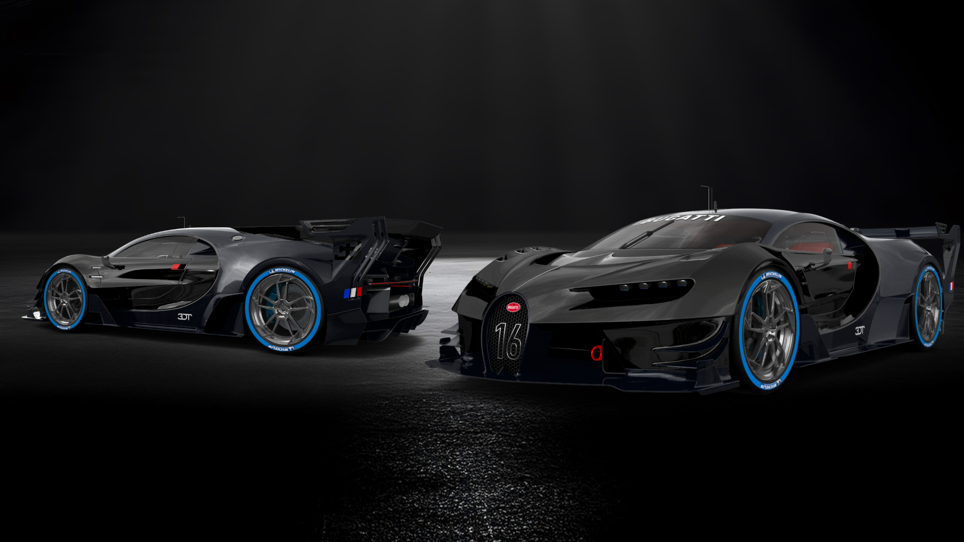 Tuning Bugatti Vision GT Supercar 2015