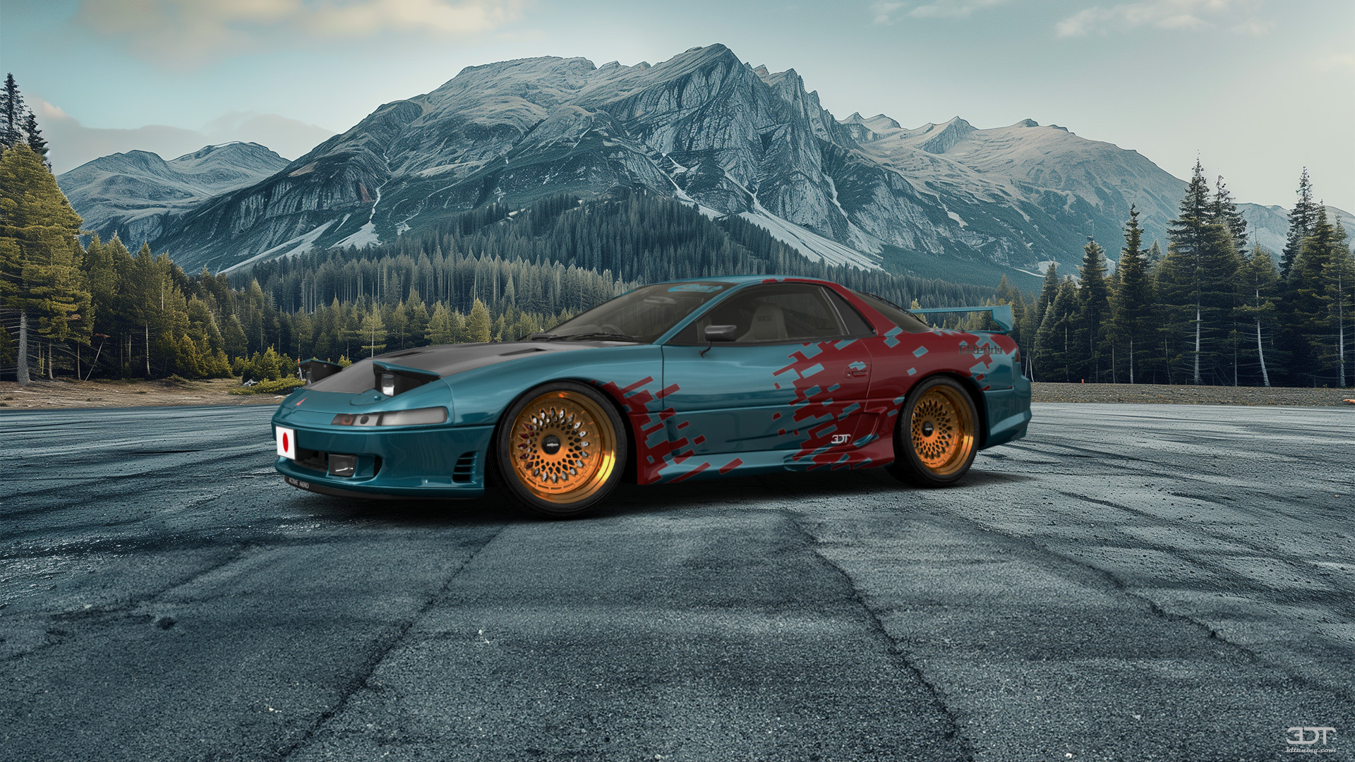 Mitsubishi 3000GT 2 Door Coupe 1991