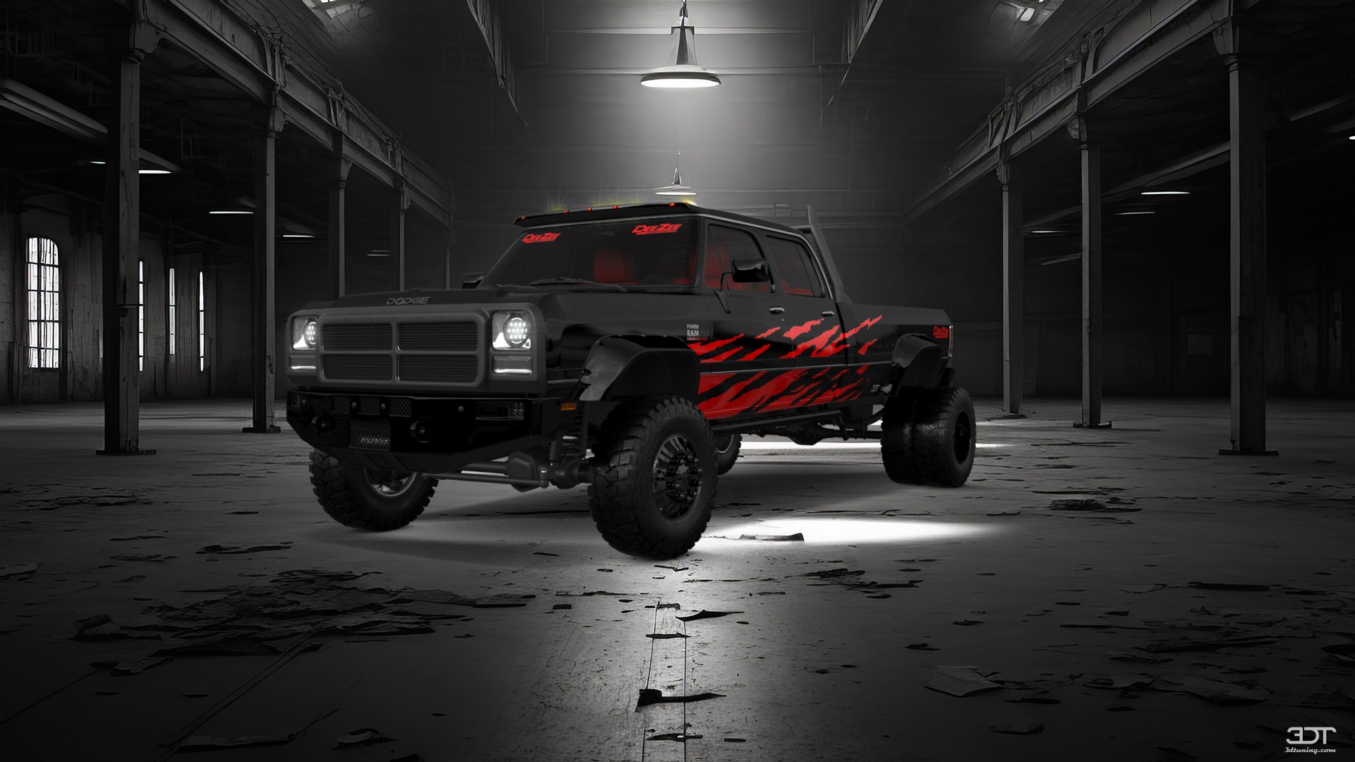 Dodge Ram 350 4 Door pickup truck 1991