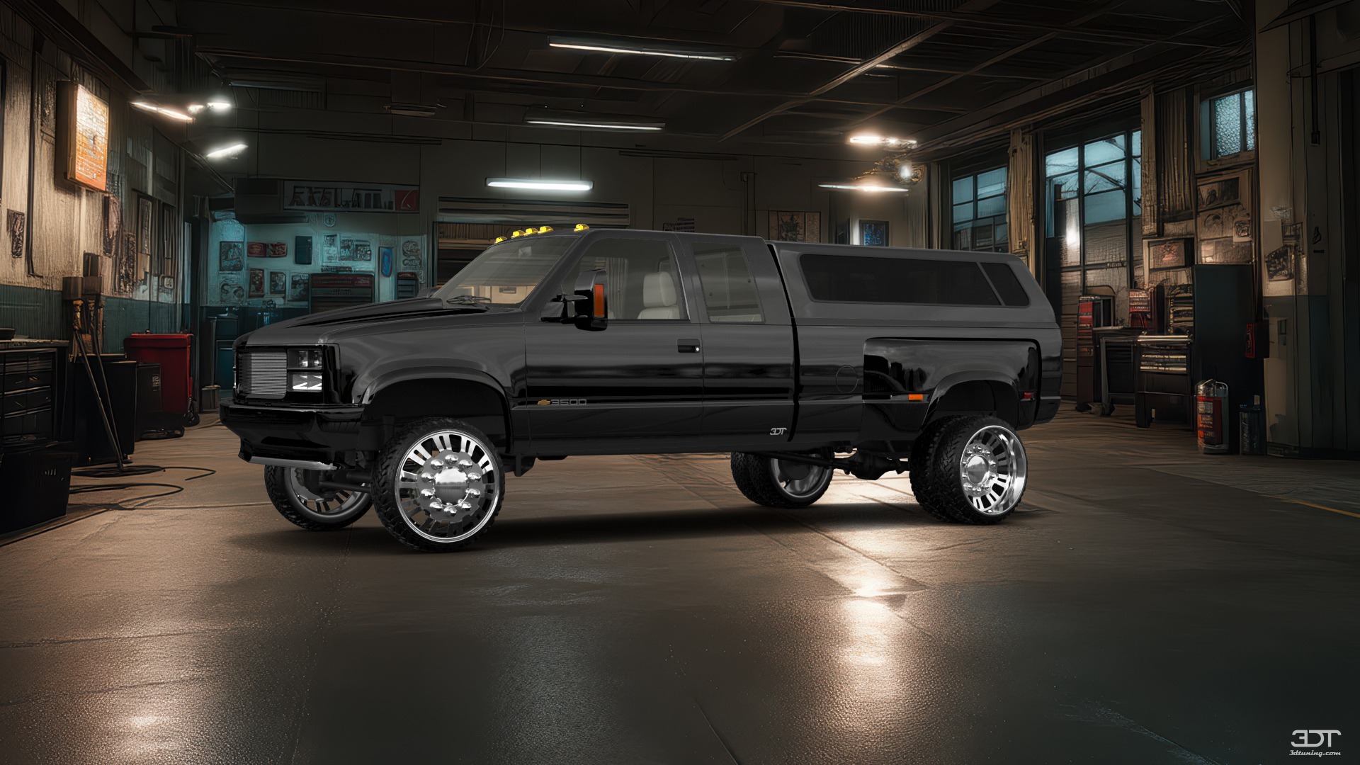 Chevrolet K3500 Extended Cab Pickup Truck 1988 tuning