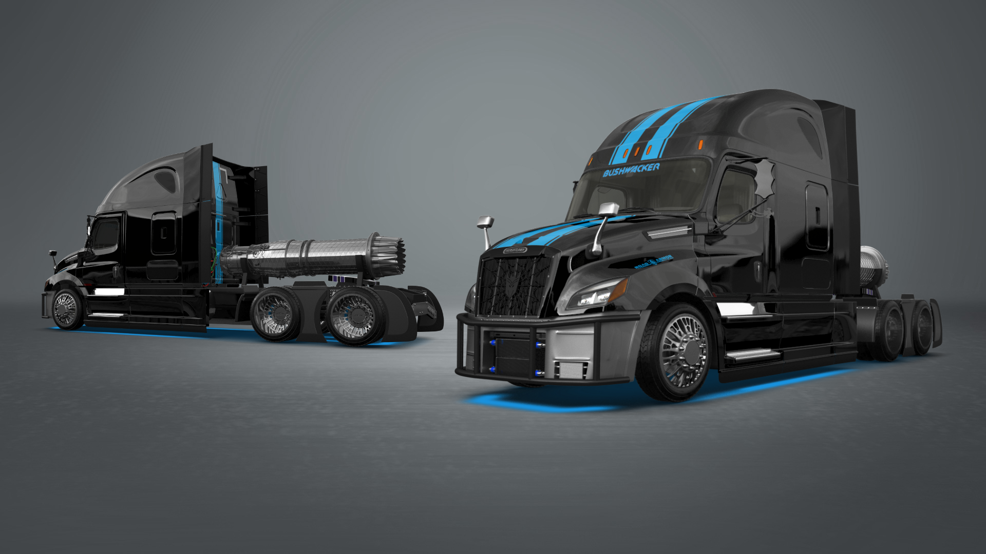 Freightliner Cascadia Sleeper Cab Truck 2018 tuning