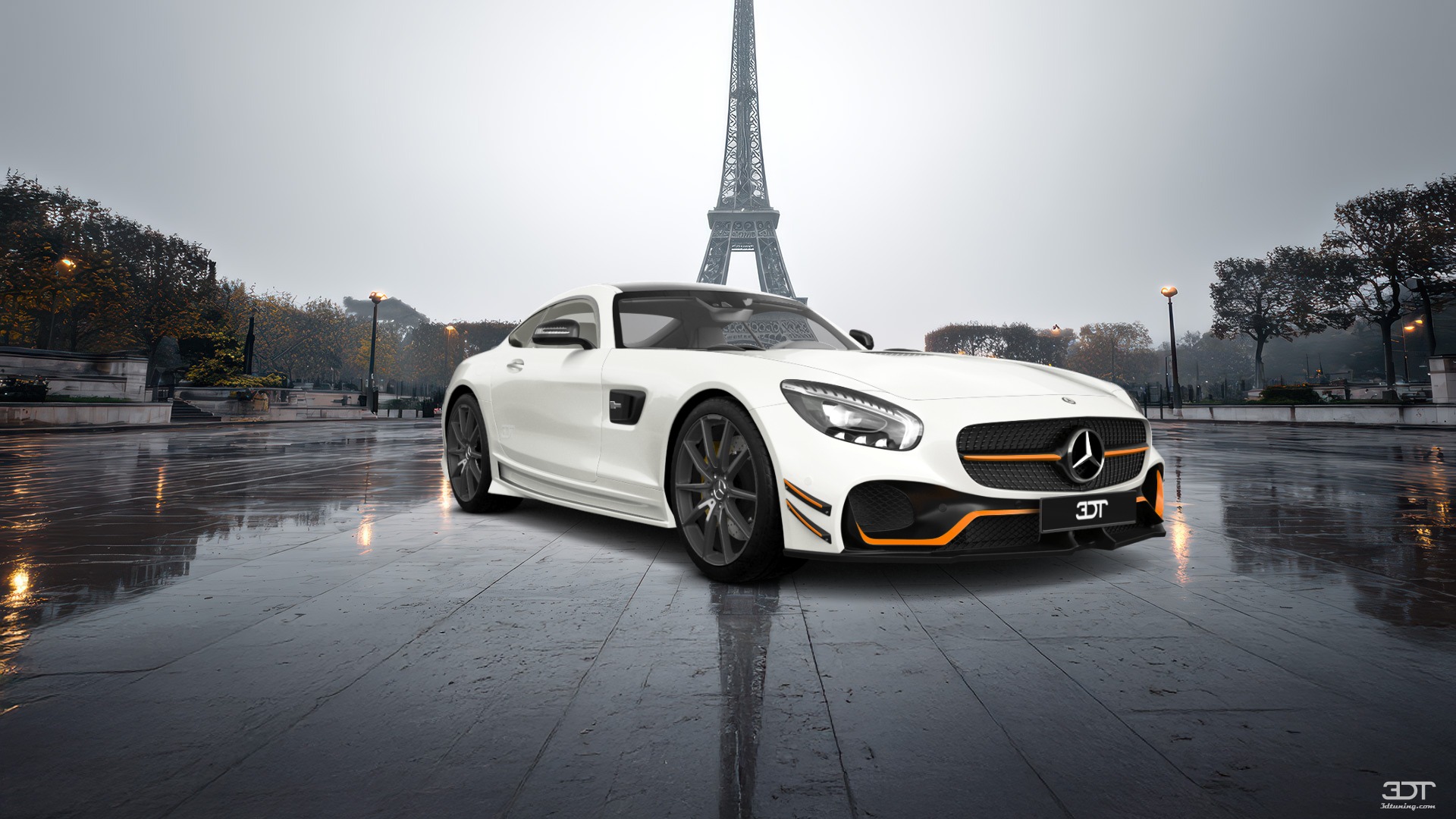 Mercedes AMG GT 2 door fastback coupe 2015 tuning