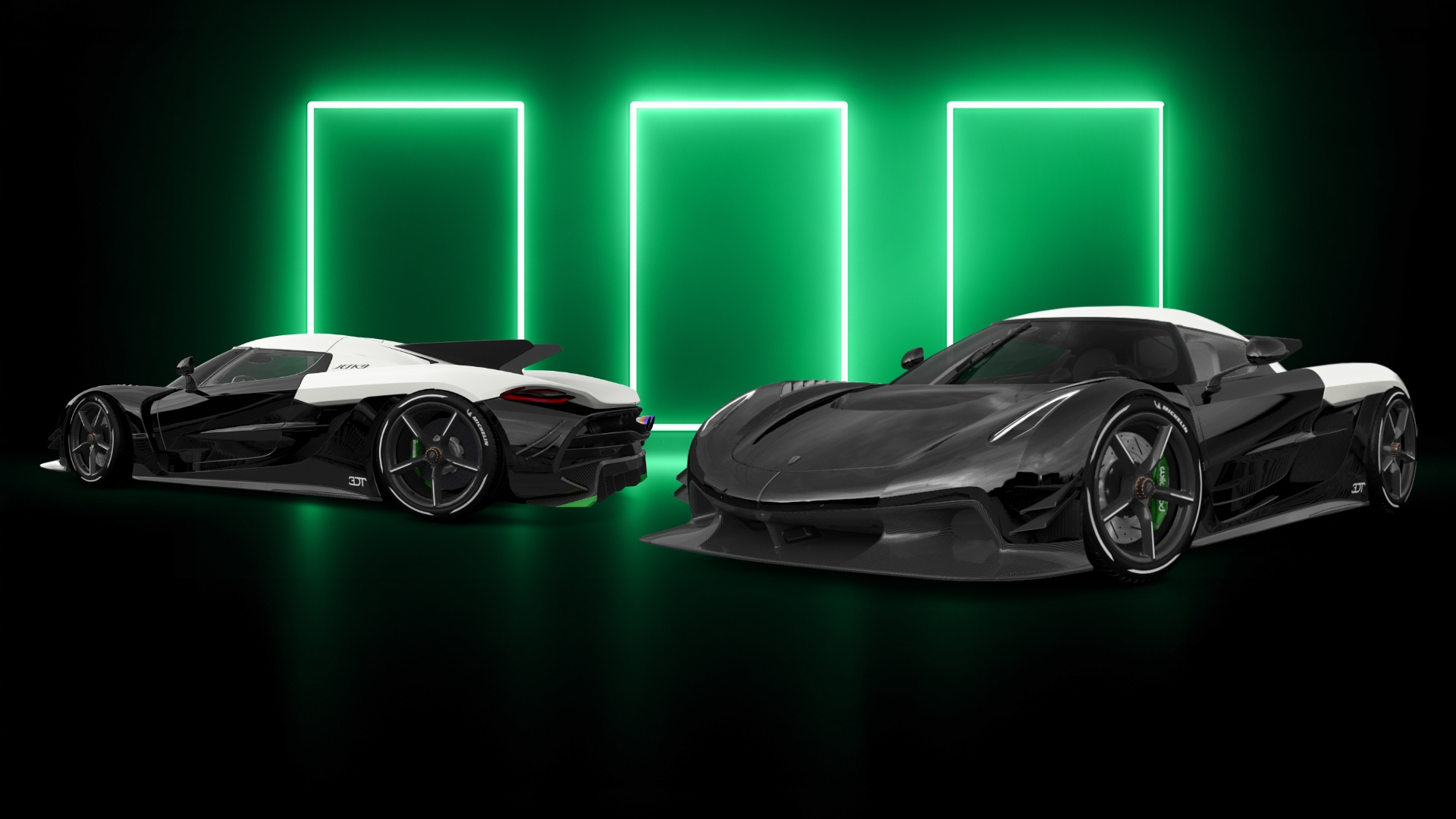 Koenigsegg Jesko 2 door targa top 2020