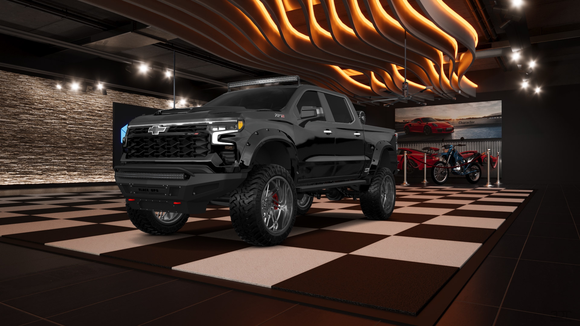 Chevrolet Silverado 1500 Crew Cab 5.8 ft box 4 Door pickup truck 2023