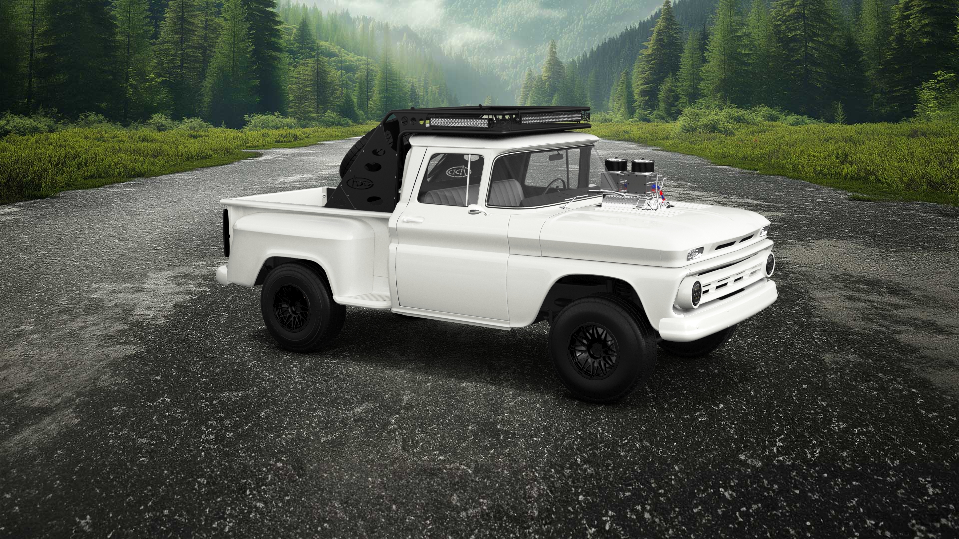 Chevrolet C-10 Stepside 2 Door pickup truck 1963 tuning