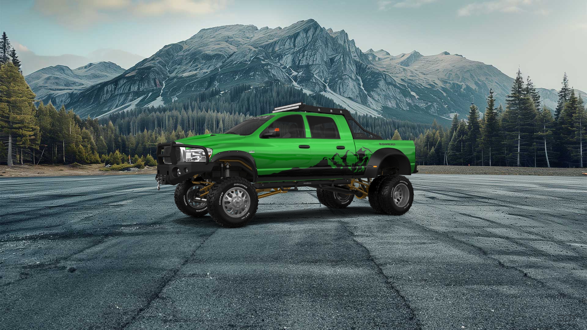 Dodge Ram 3500 Dually 4 Door pickup truck 2007 tuning