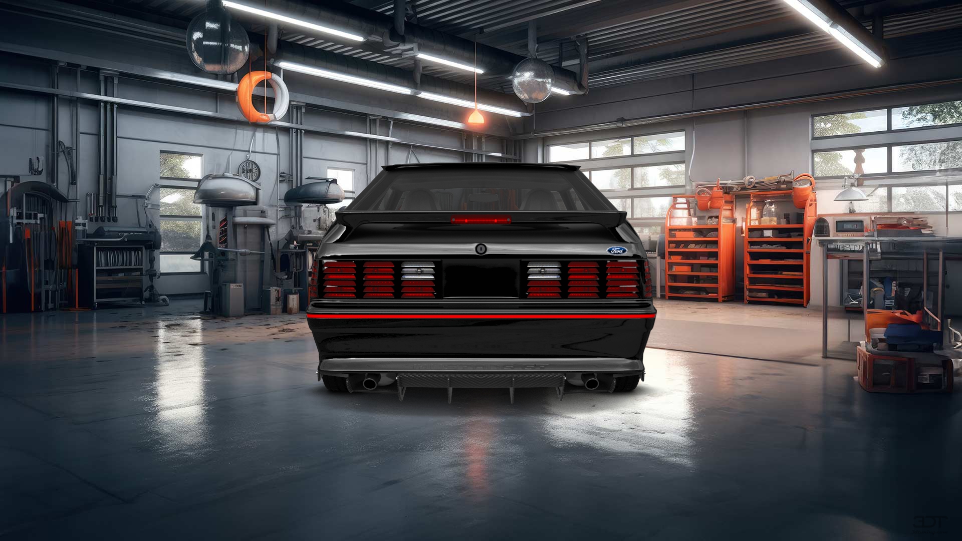 Ford Mustang 3 Door Hatchback 1988