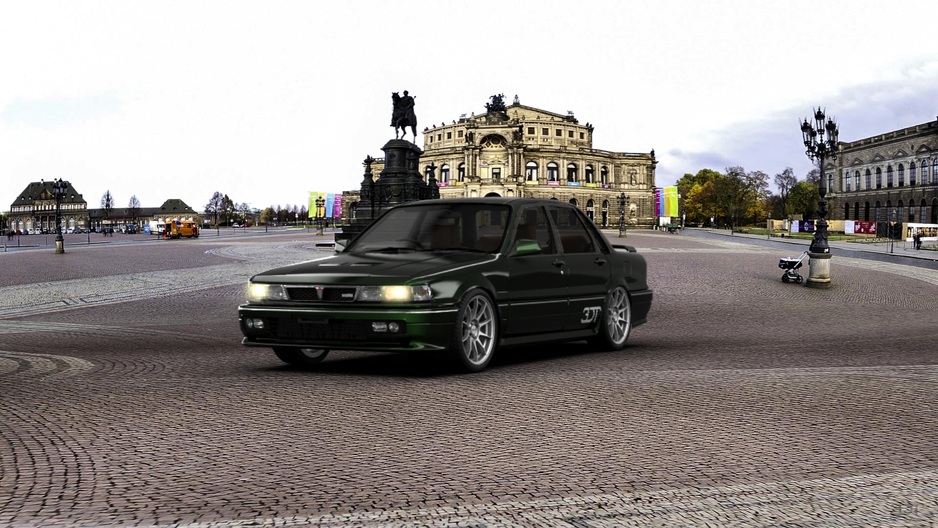 Mitsubishi Galant Sedan 1987 tuning