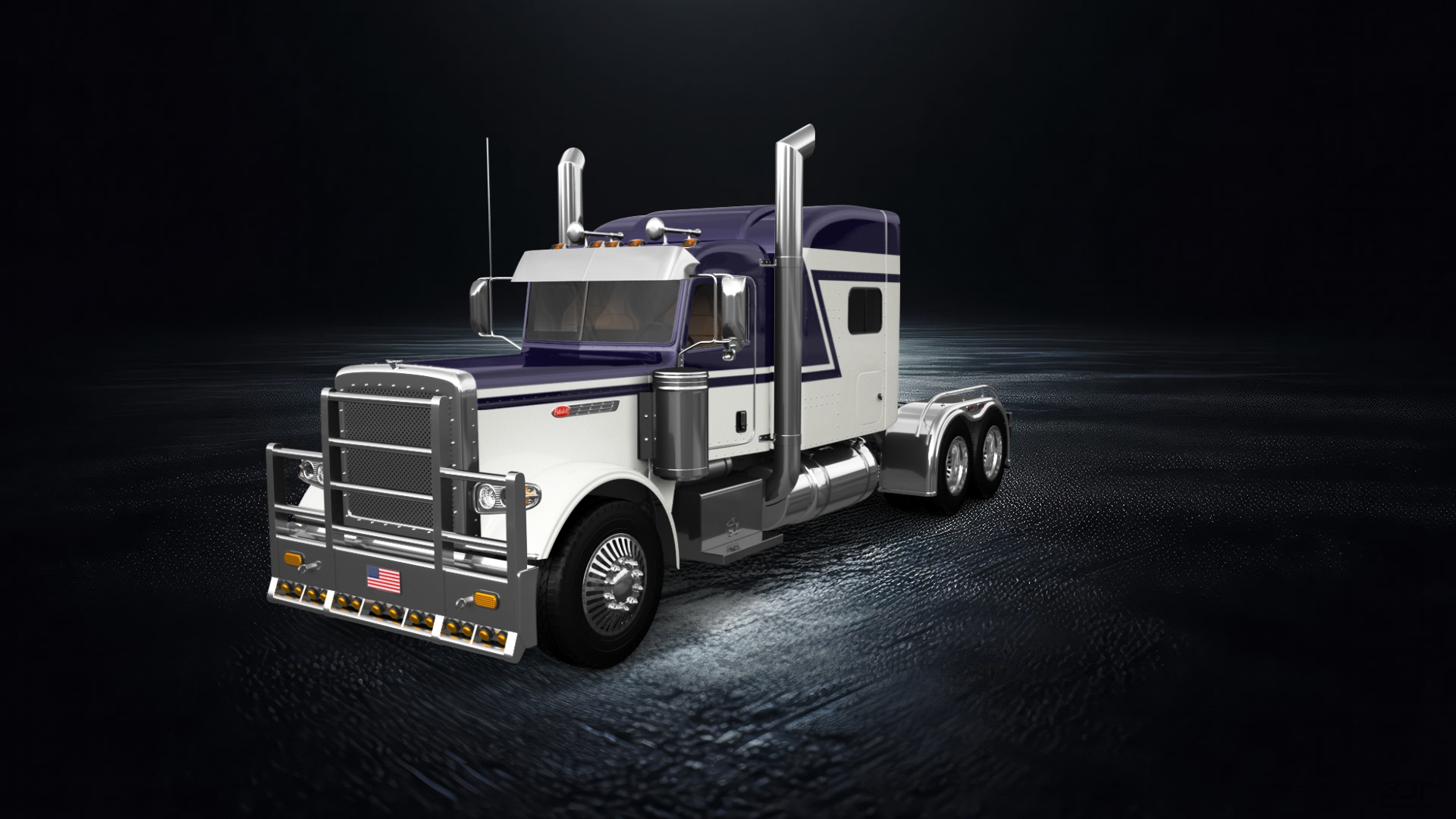 Peterbilt 389 Sleeper Cab Truck 2016