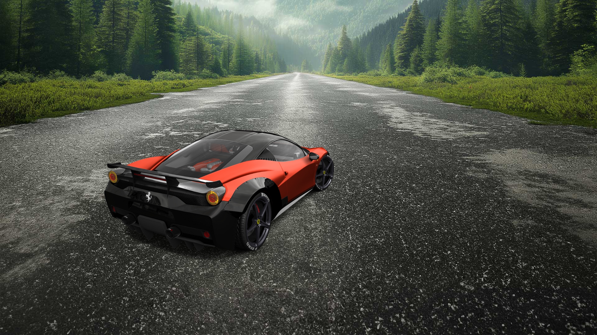 Ferrari 458 Italia 2 door spider 2010 tuning