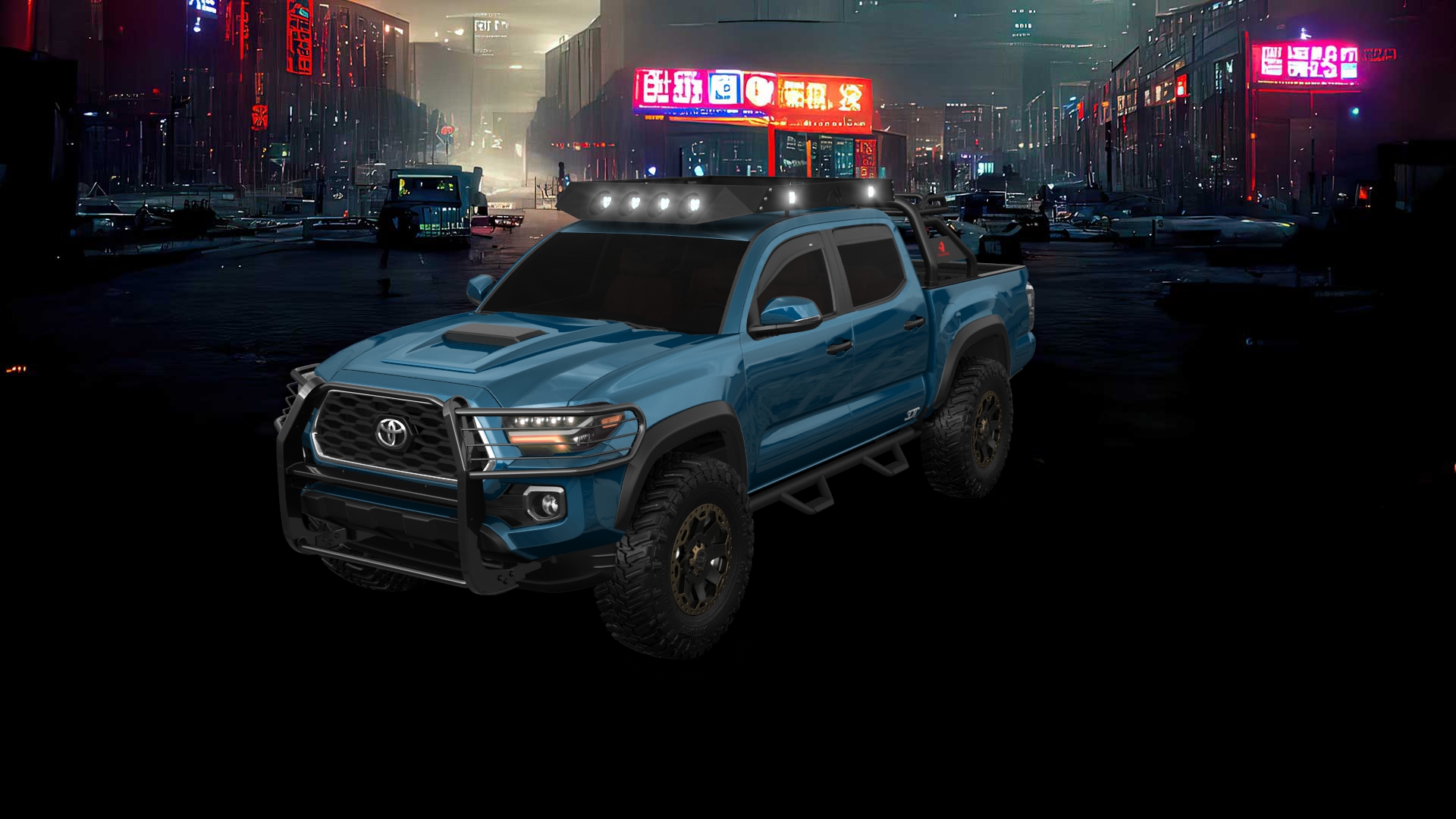 Toyota Tacoma 4 Door pickup truck 2018 tuning