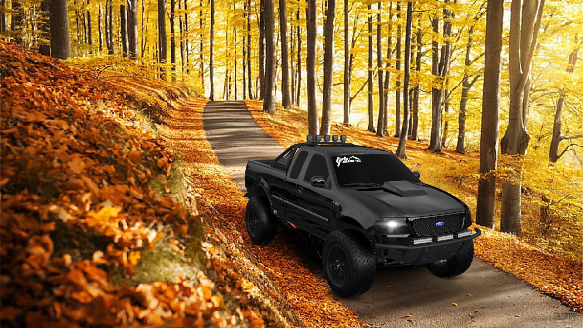 Ford F-150 SuperCab 2 Door pickup truck 1997 tuning