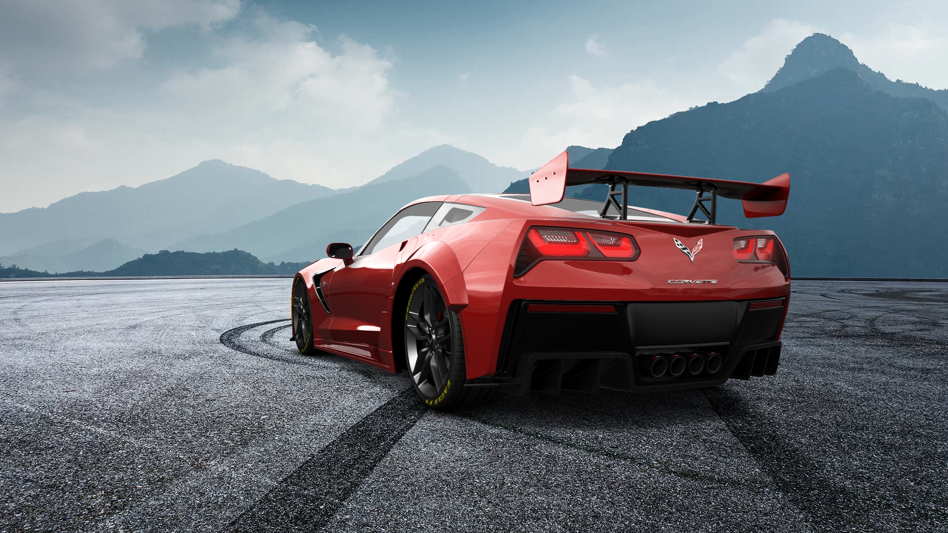Chevrolet Corvette C7 2 Door Coupe 2015 tuning
