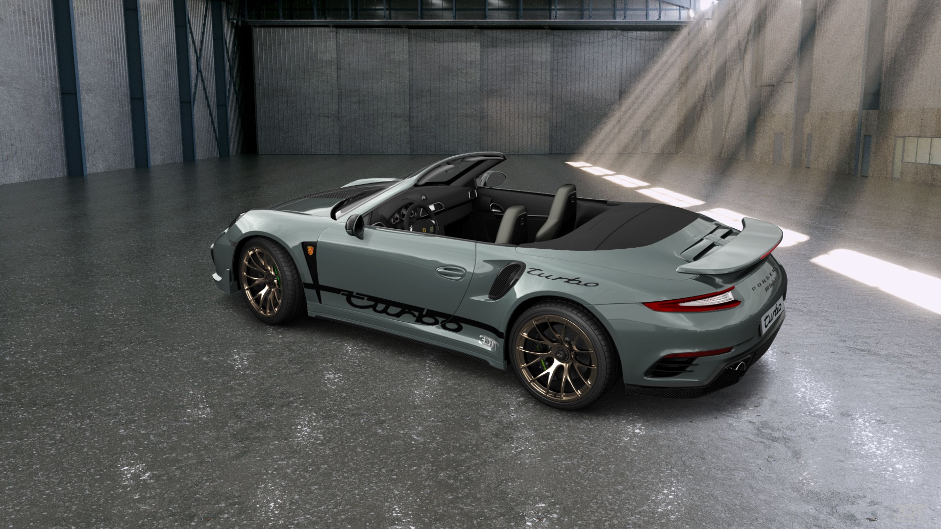 Porsche 911 Turbo S 2 Door Convertible 2014 tuning