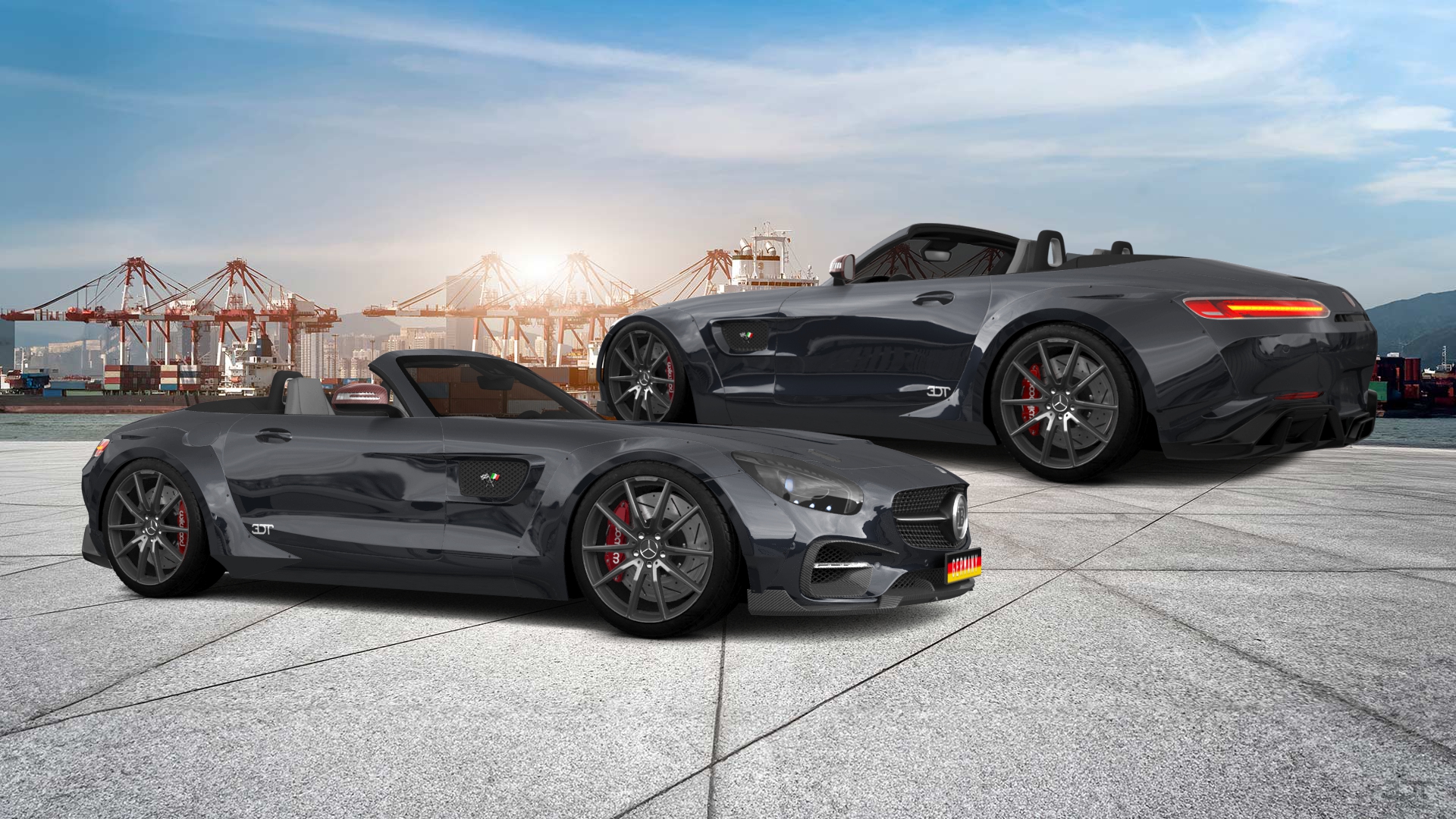 Mercedes AMG GT 2 Door Convertible 2016 tuning