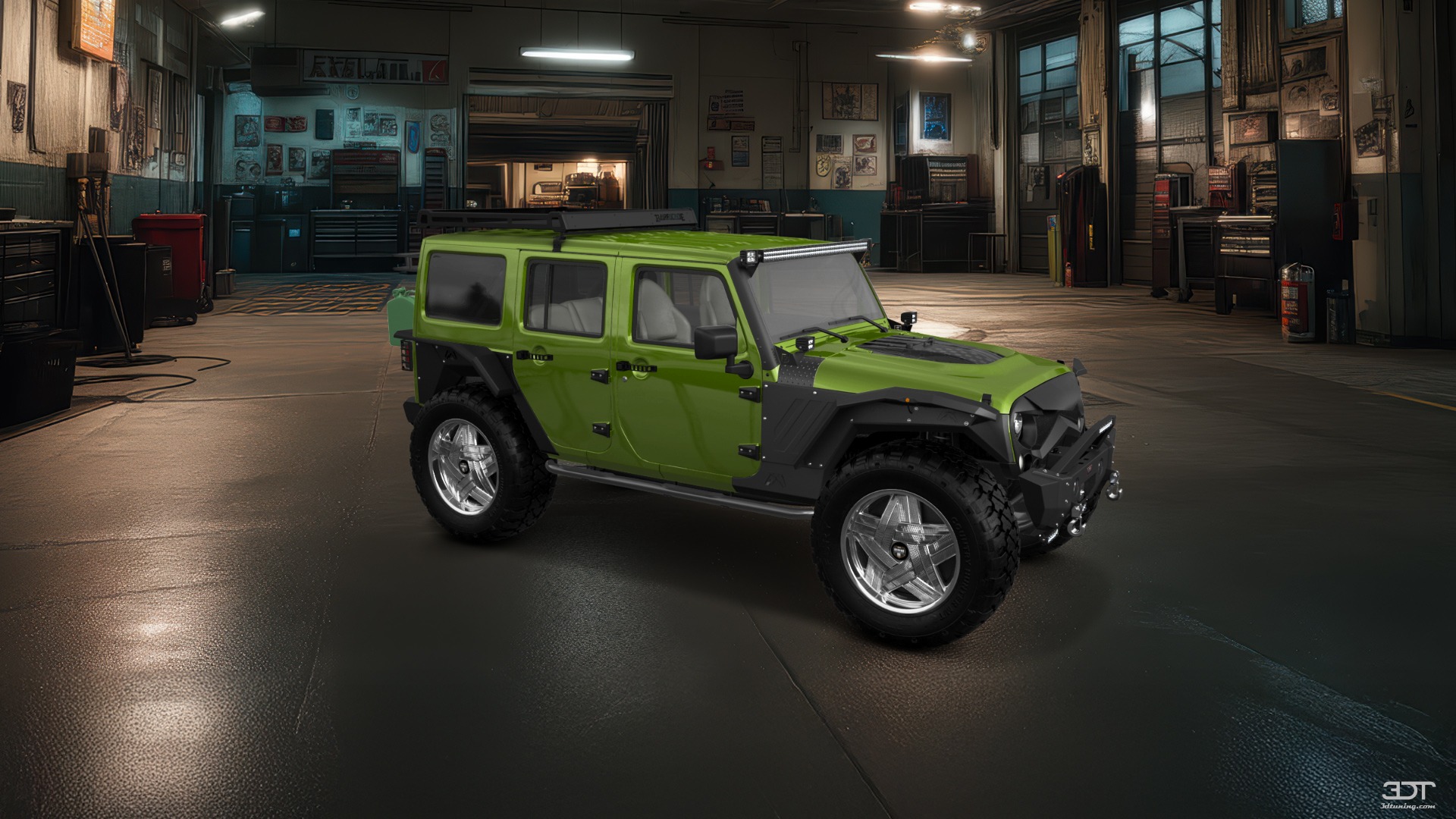 Jeep Wrangler Unlimited JK Rubicon Recon 4 Door SUV 2017 tuning