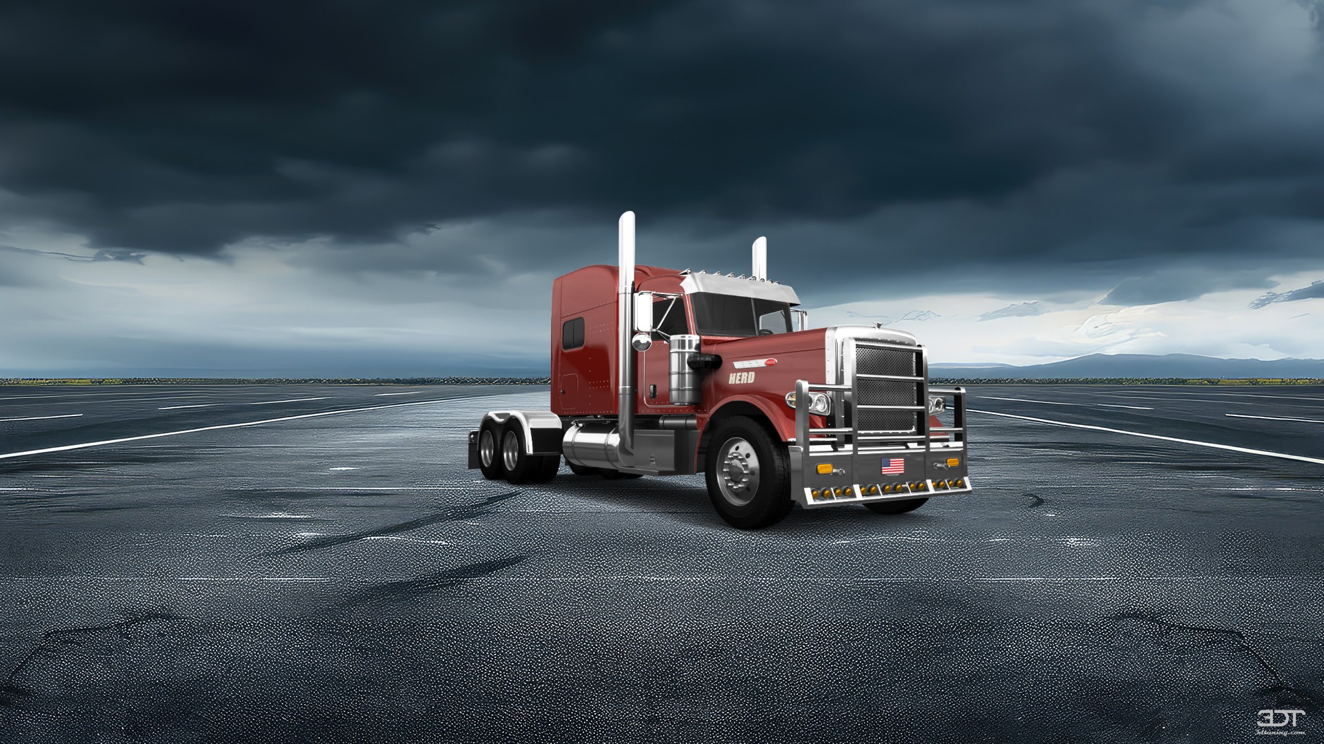 Peterbilt 389 Sleeper Cab Truck 2016