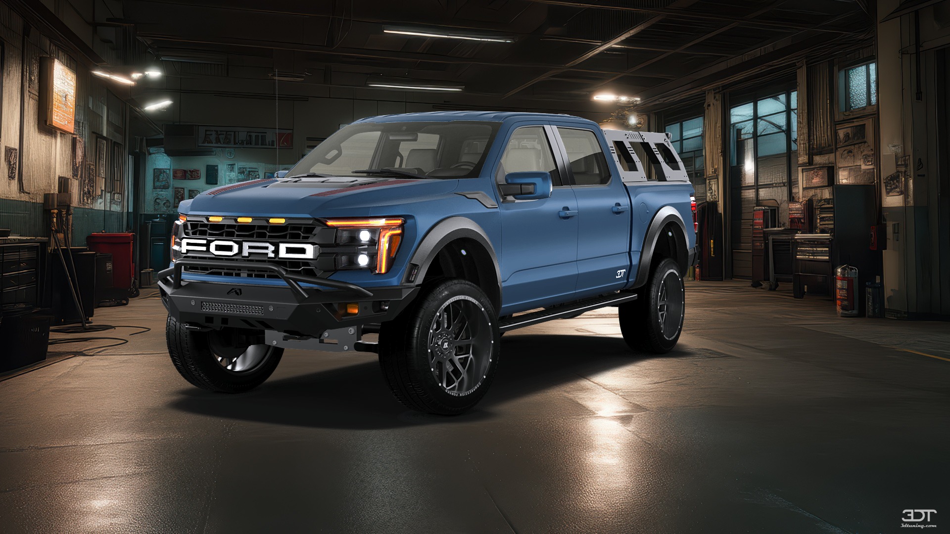Ford F-150 Raptor 4 Door pickup truck 2024 tuning