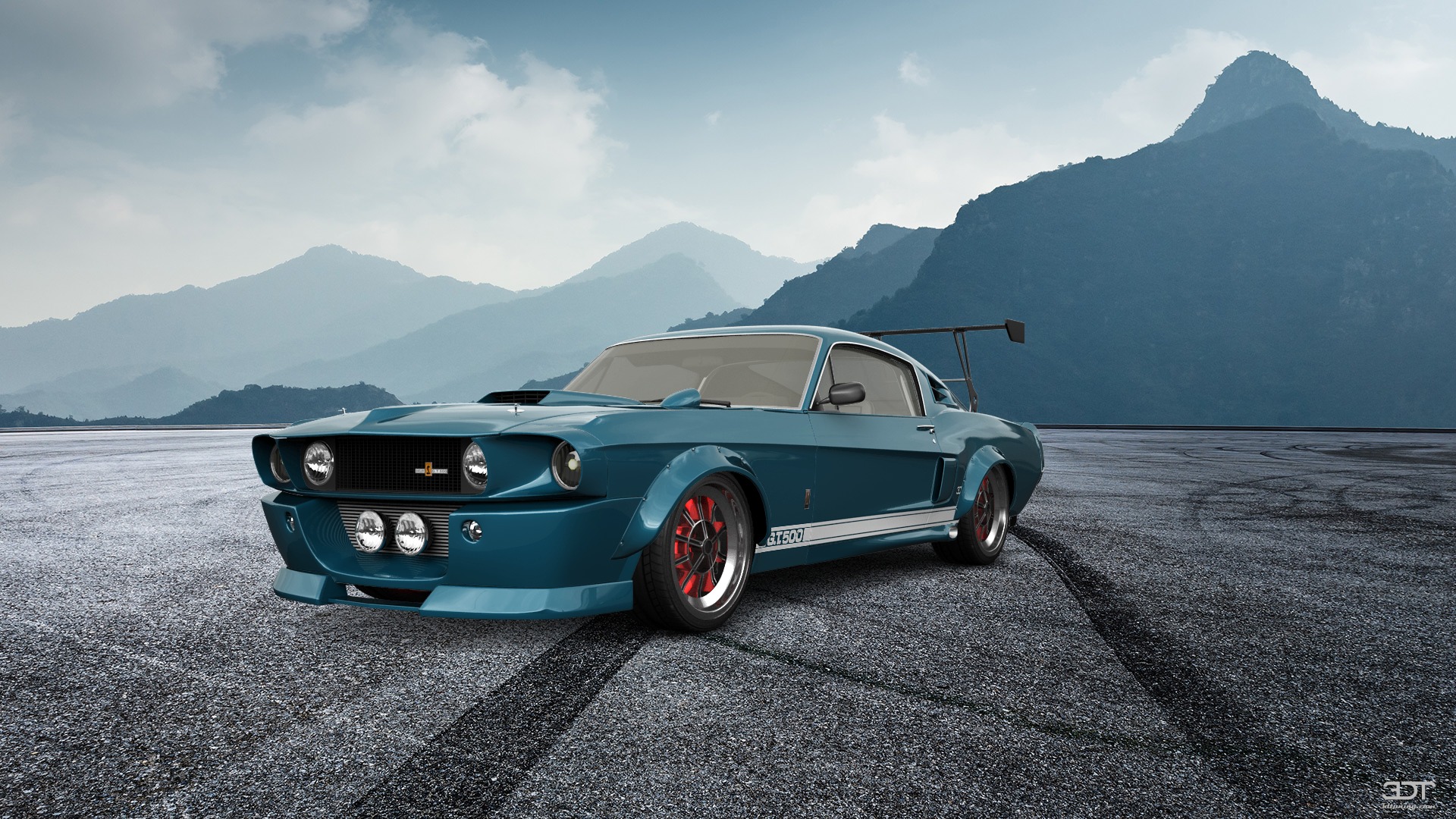 Mustang GT500 2 Door Coupe 1968
