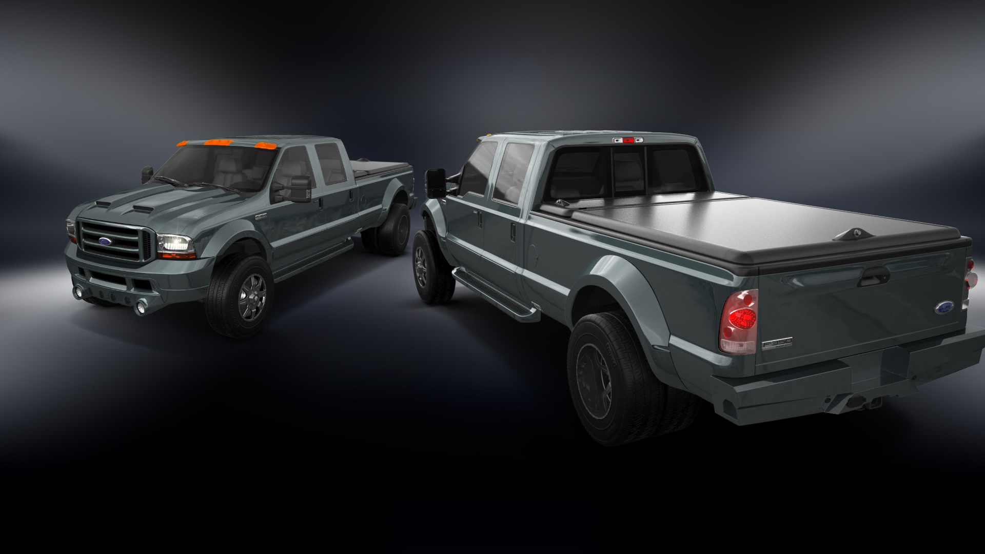 Ford F-350 DRW 4 Door pickup truck 1999