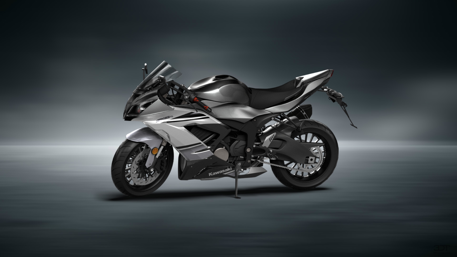 Kawasaki Ninja ZX 6R Sport Bike 2015 tuning