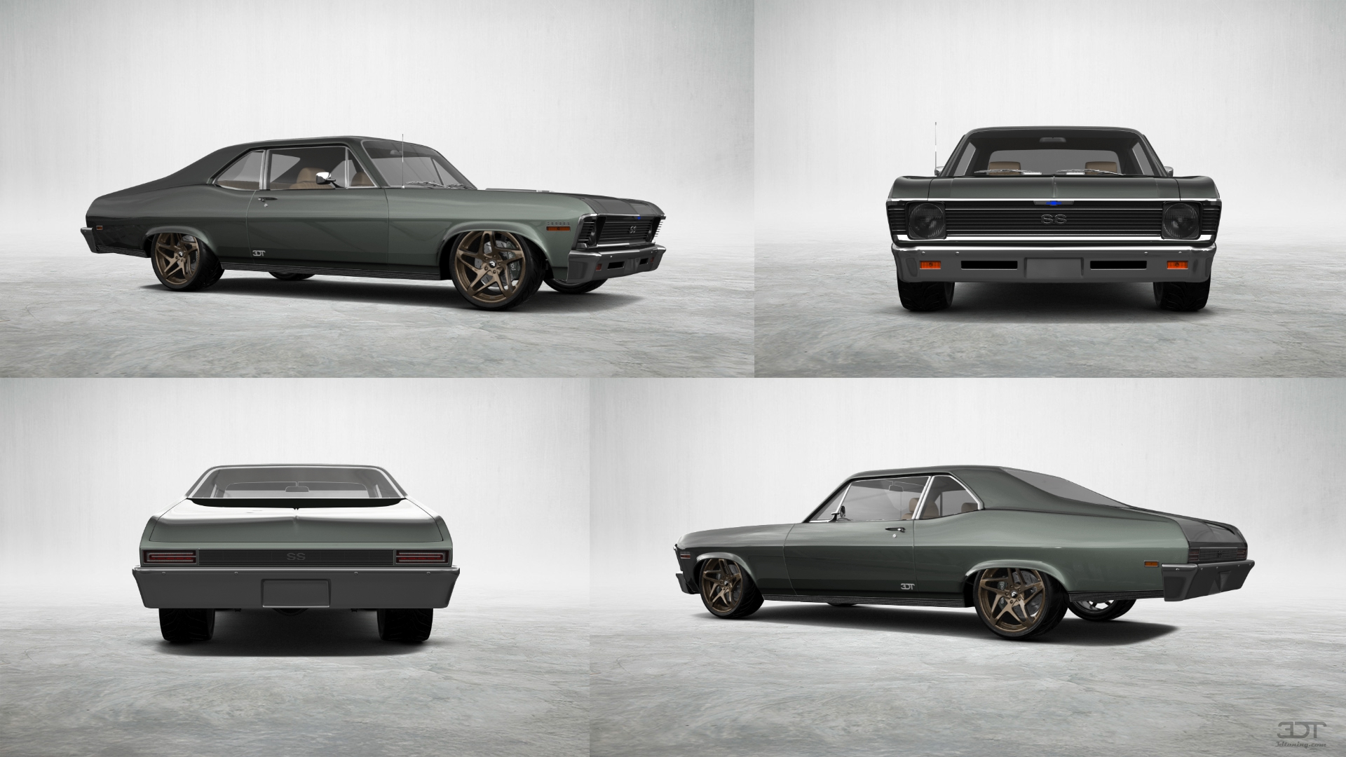Chevrolet Chevy II Nova 2 Door Coupe 1968