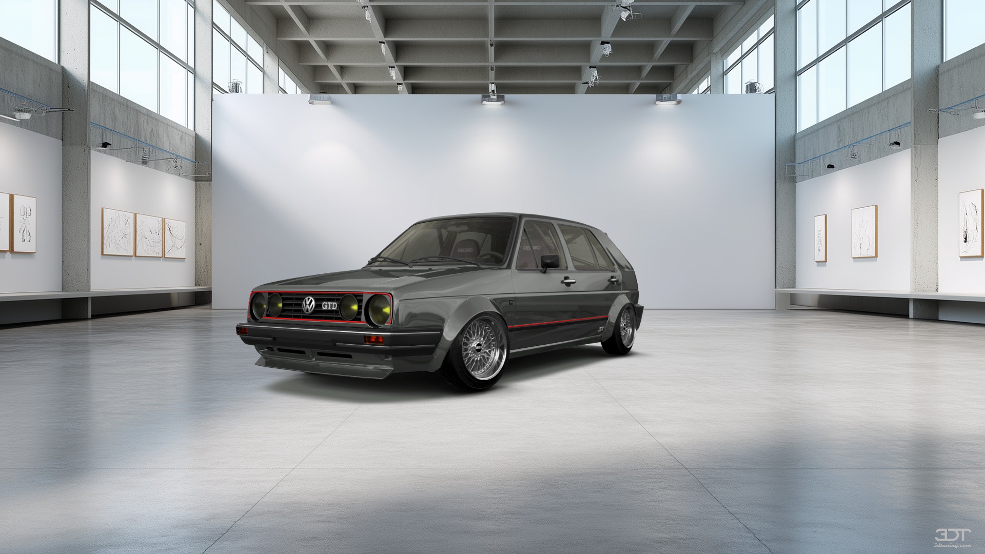 Volkswagen Golf Mk2 5 Door Hatchback 1983 tuning