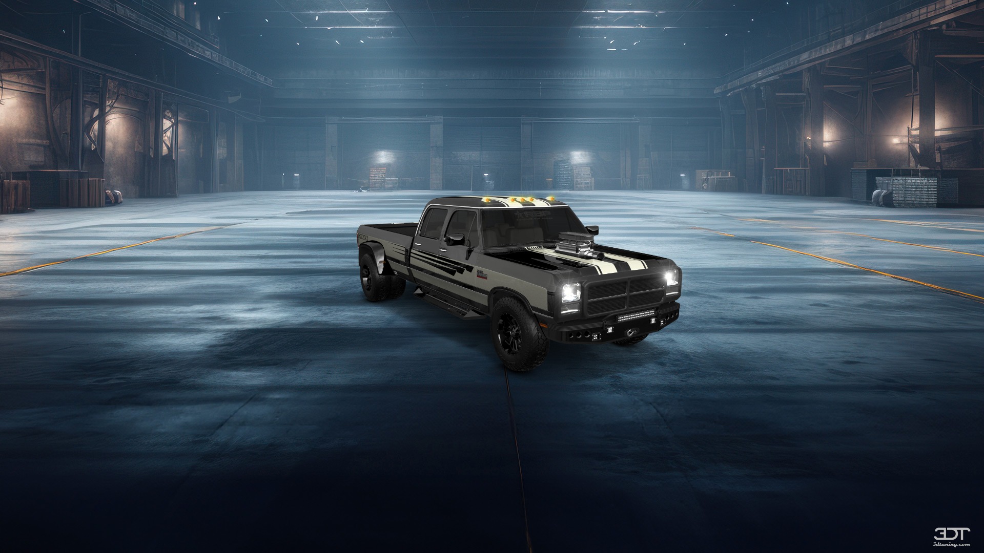 Dodge Ram 350 4 Door pickup truck 1991
