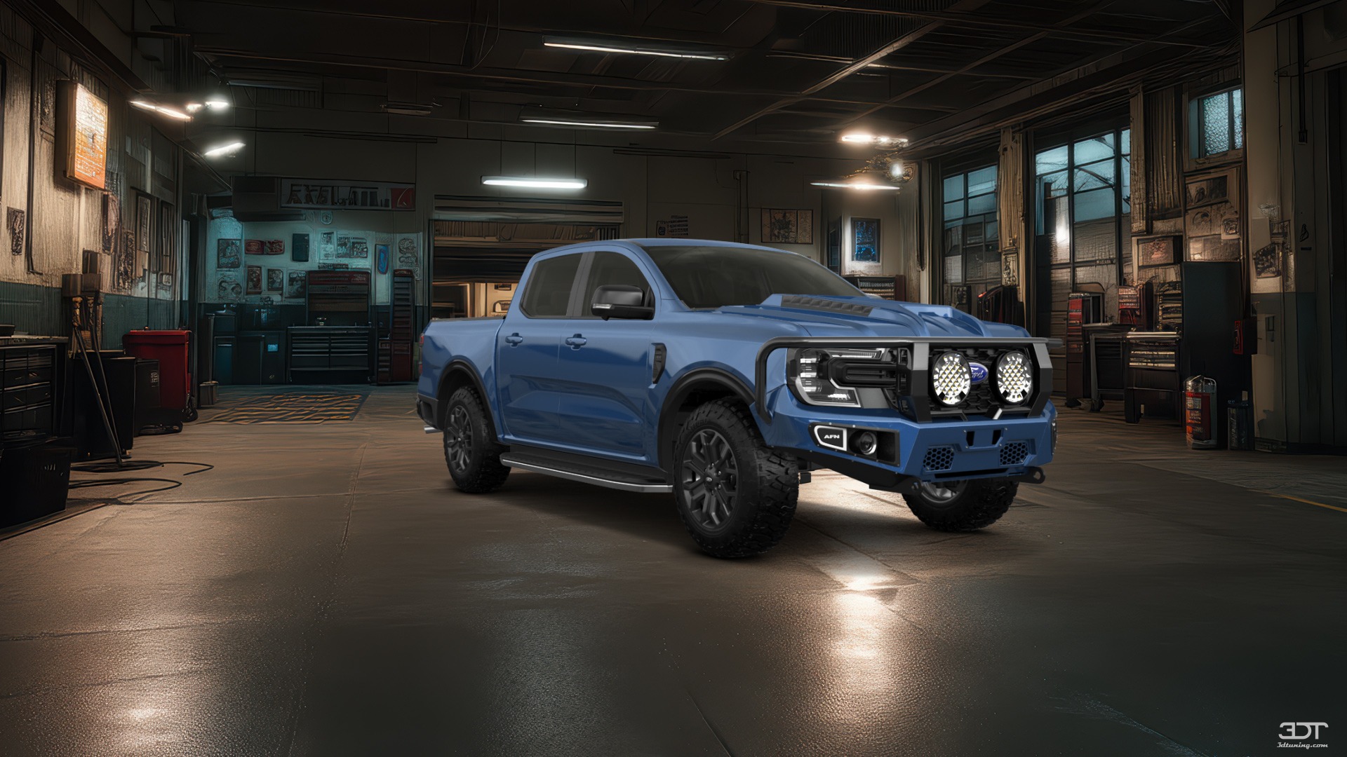 Ford Ranger 4 Door pickup truck 2022 tuning