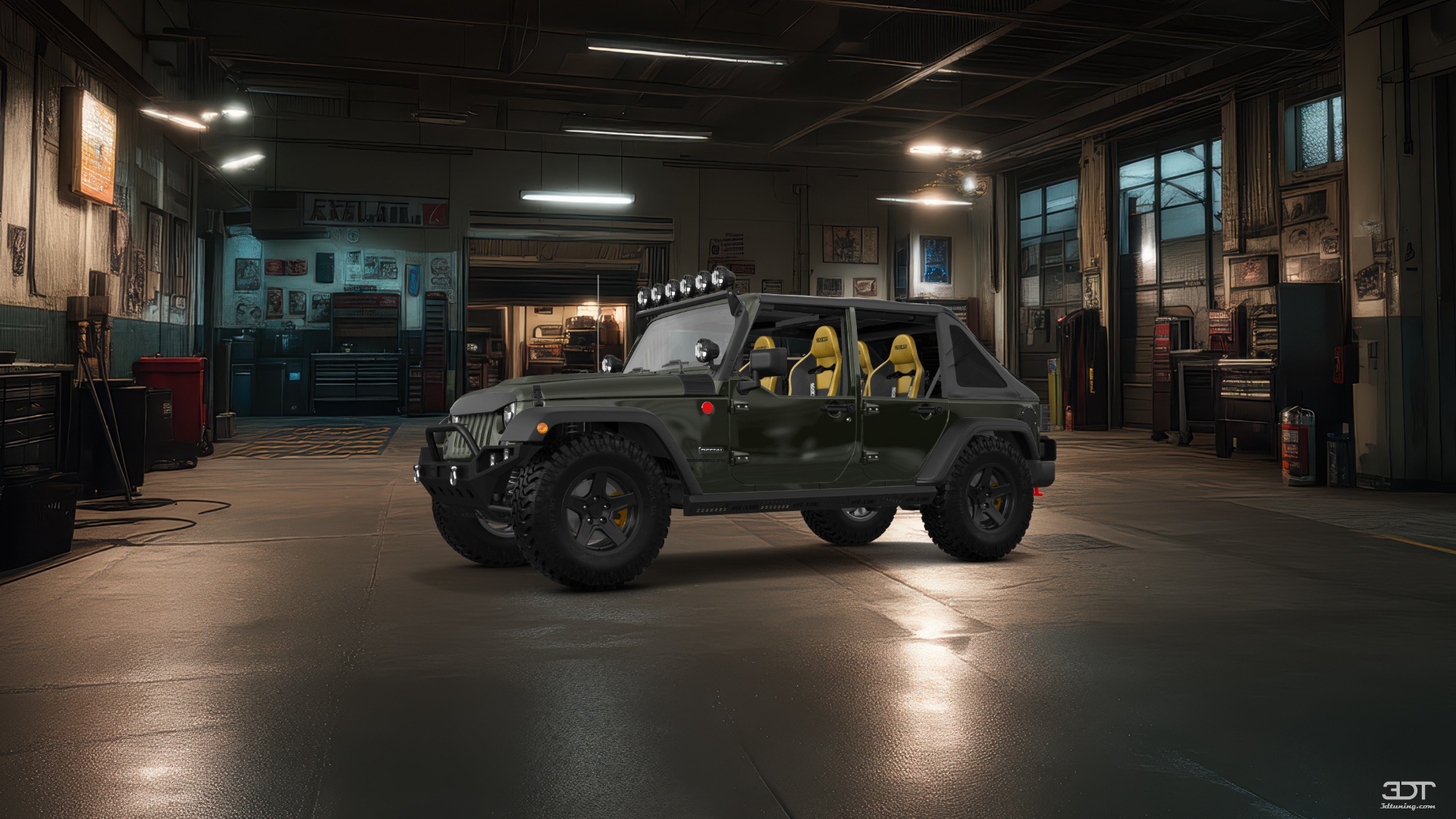 Jeep Wrangler Unlimited JK Rubicon Recon 4 Door SUV 2017 tuning