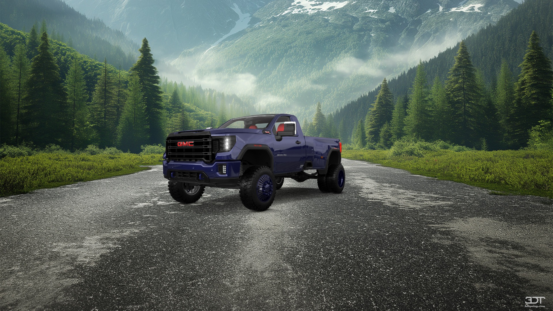 GMC Sierra 3500 HD 2 Door pickup truck 2020 tuning